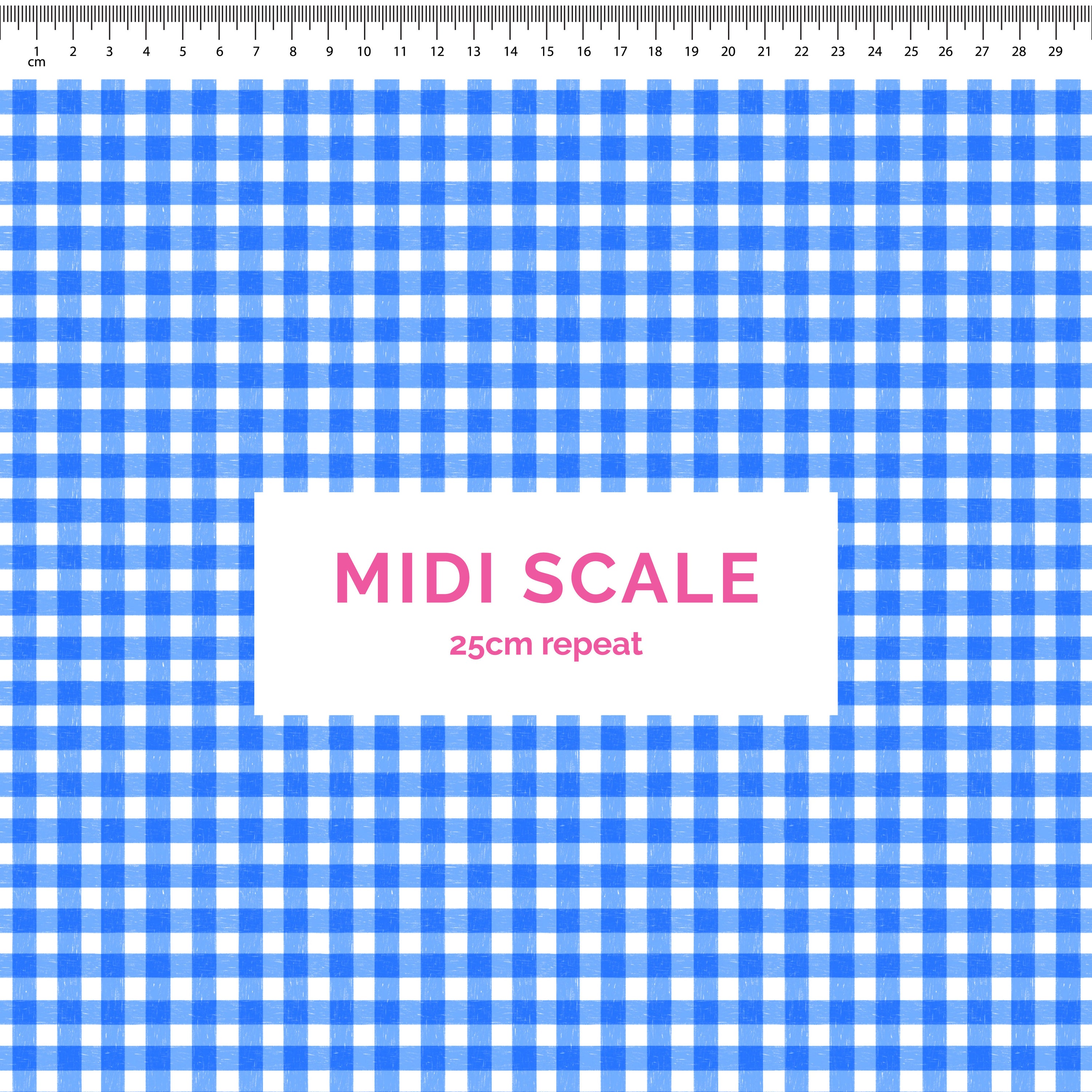 Pre-Order: Micro Gingham (Blue)
