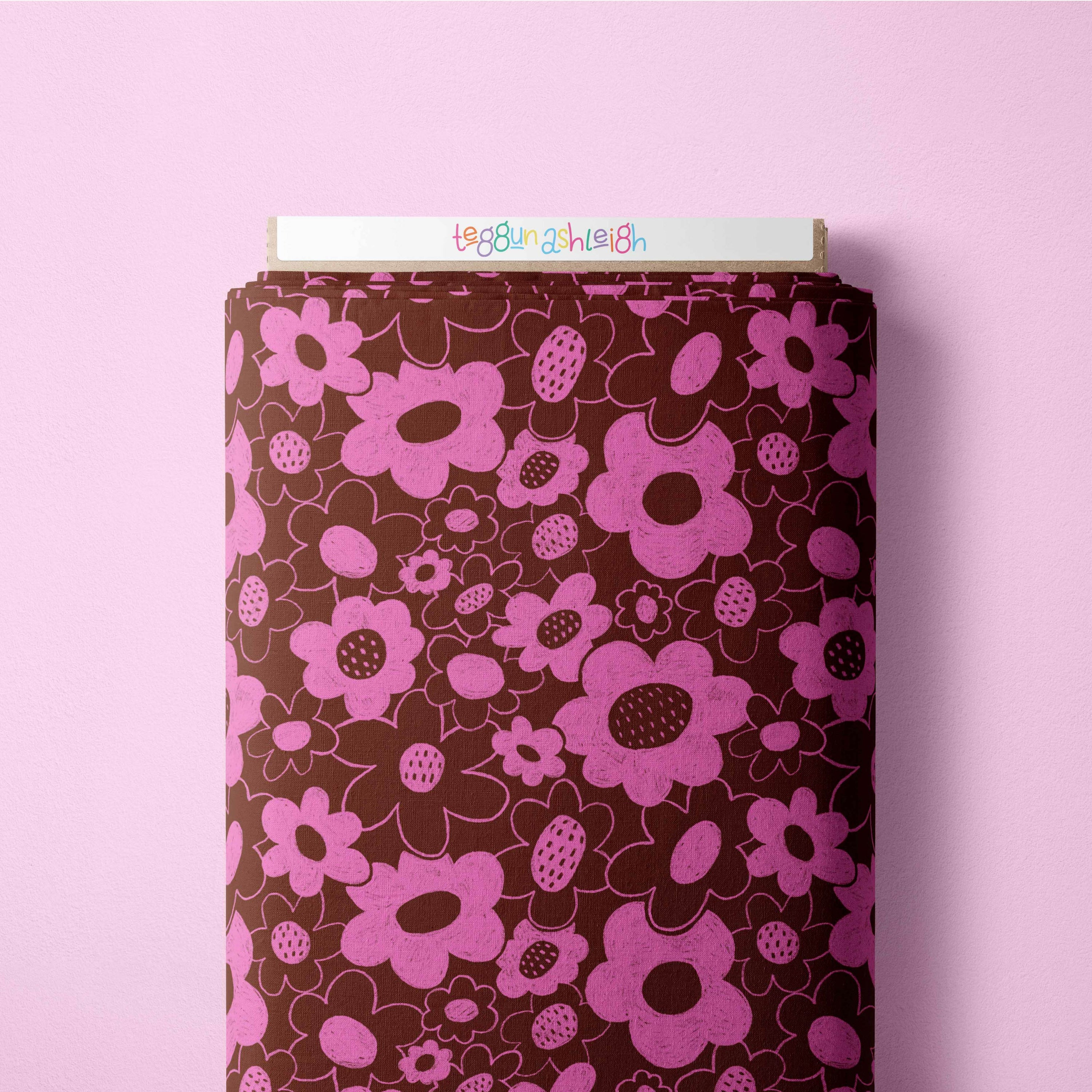 Pre-Order: Monochrome Blooms (Pink Reversed)