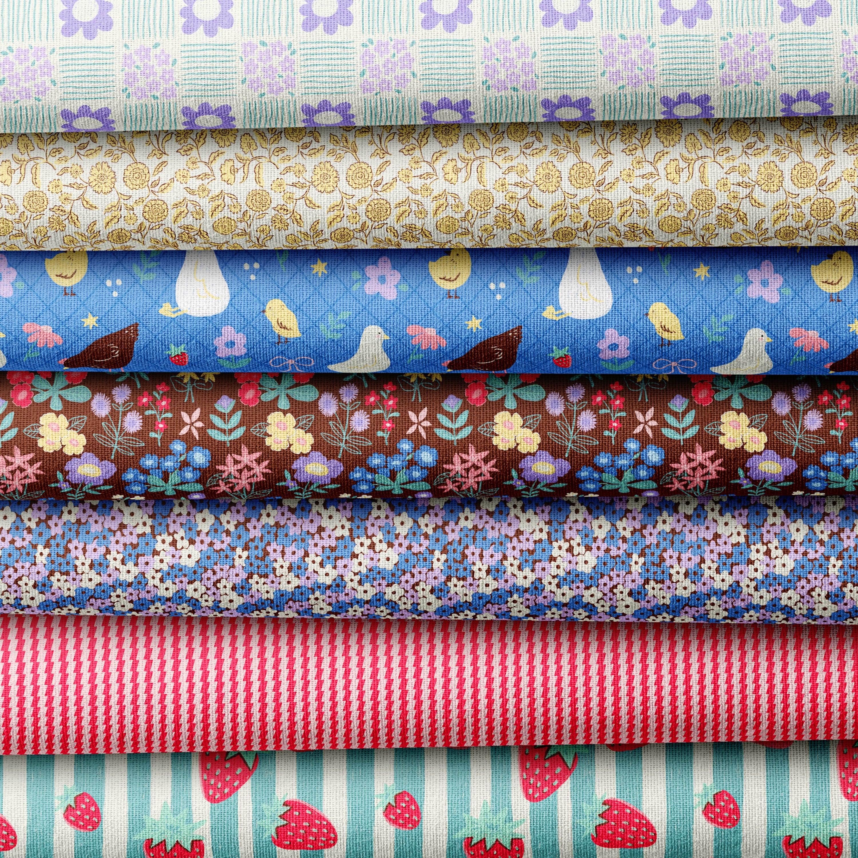 Preorder Quilting Fabric Packs