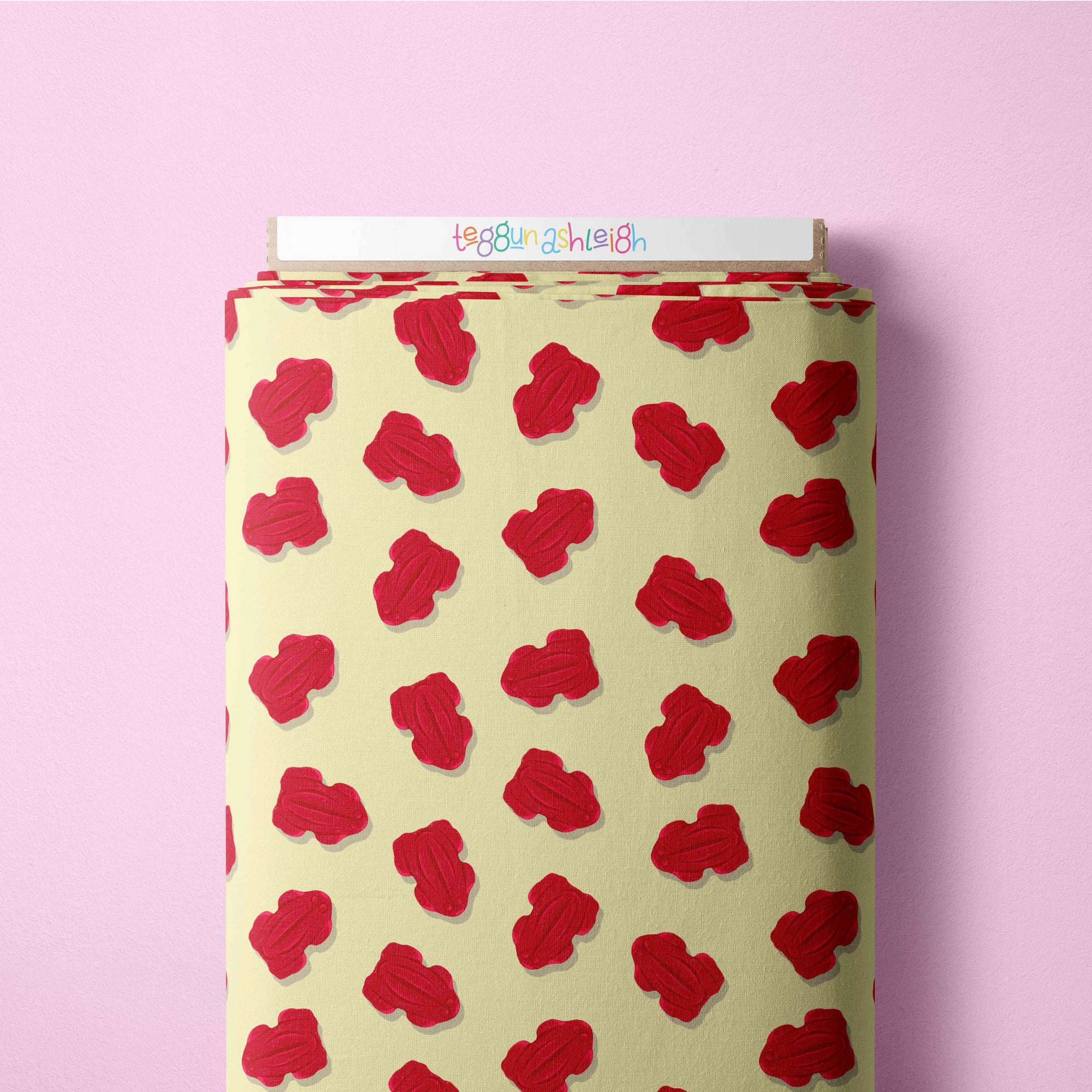Pre-Order: Red Frogs (Baby Yellow)
