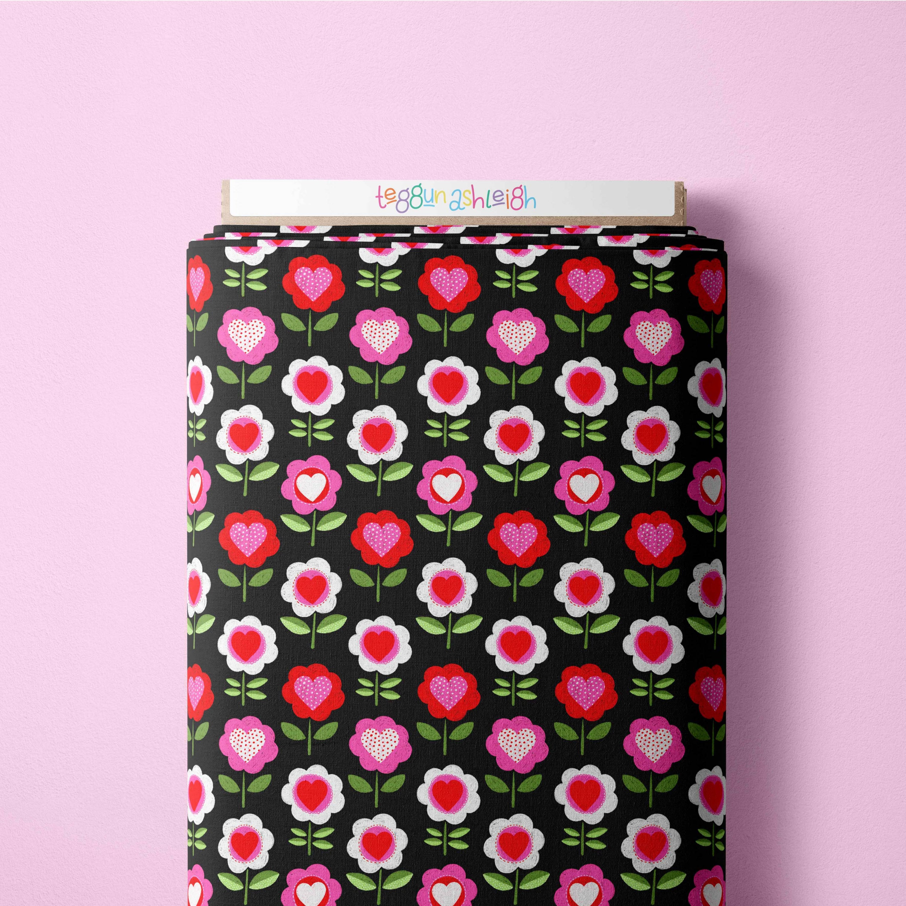 Pre-Order: Lovely Flowers (Black)