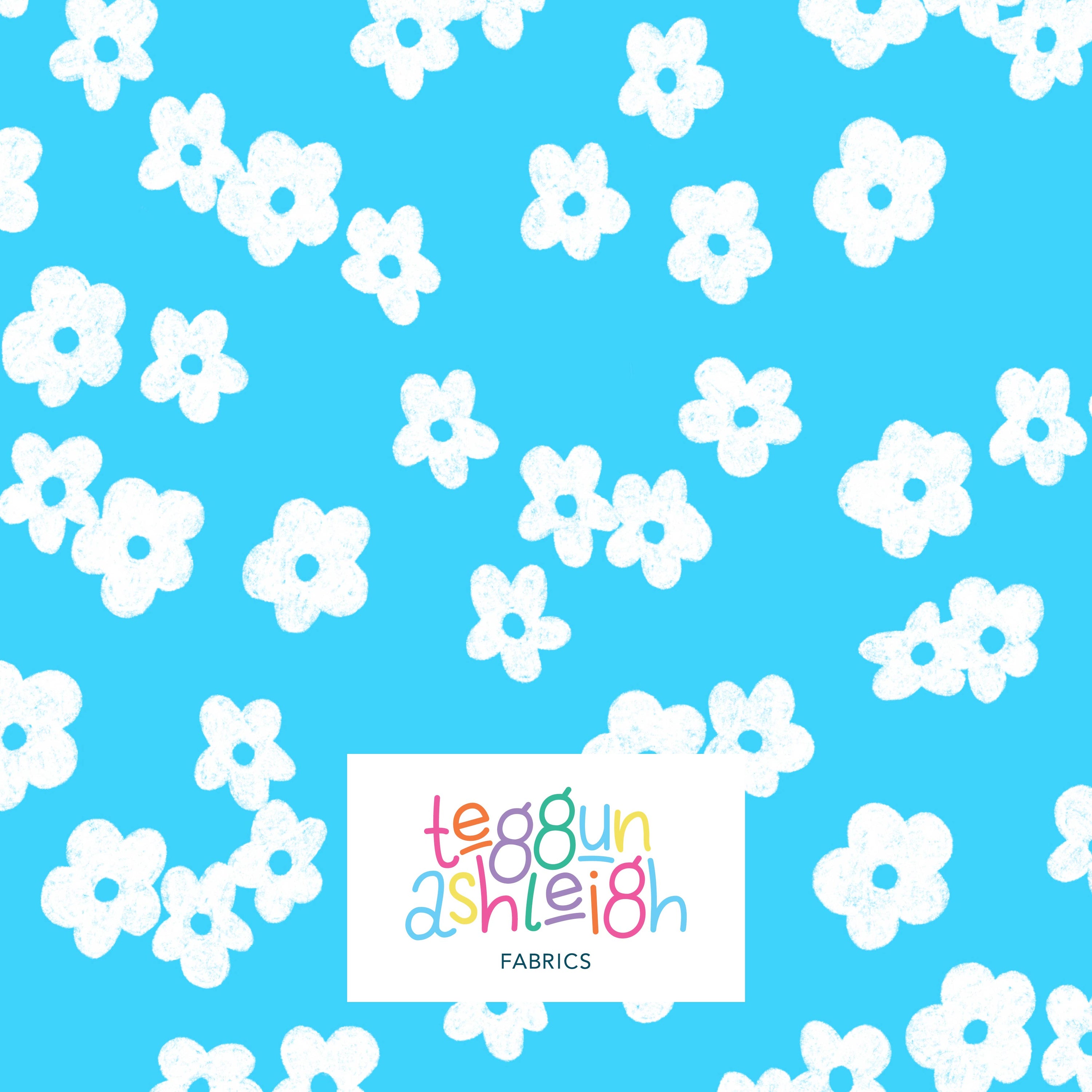 Pre-Order: Ditsy Florals (Light Blue)