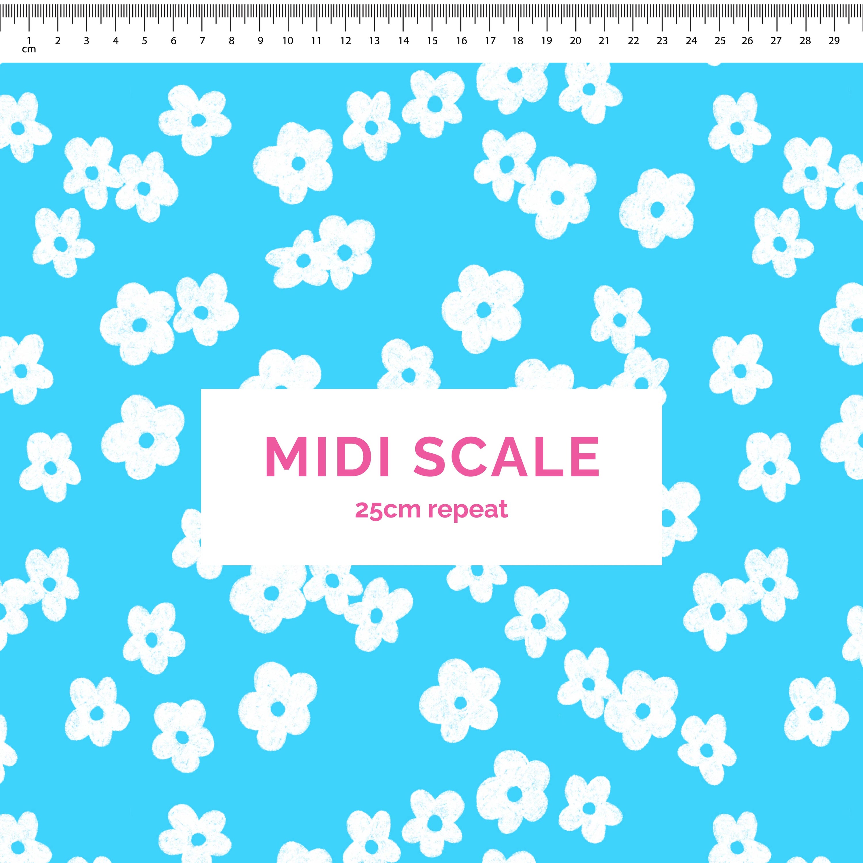 Pre-Order: Ditsy Florals (Light Blue)