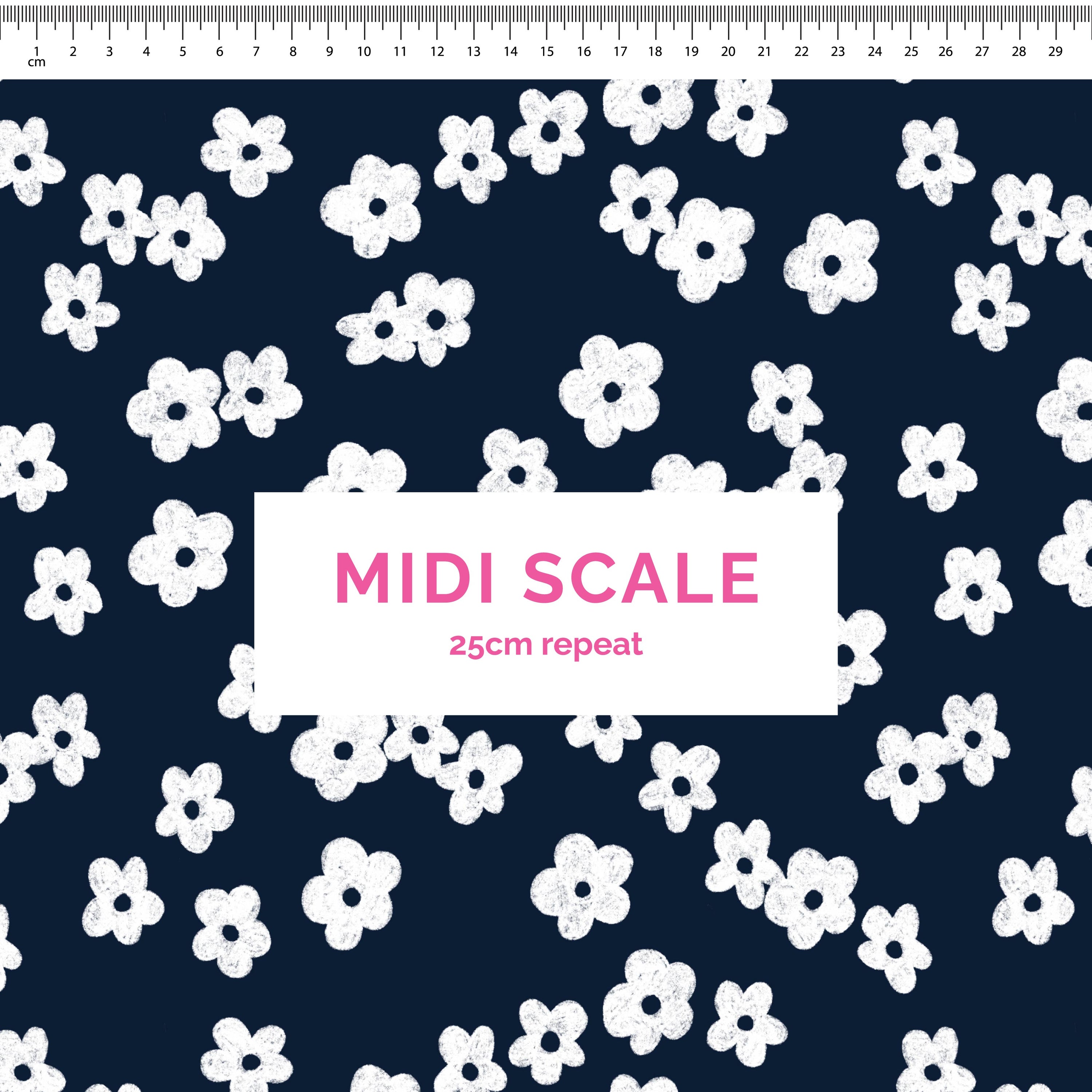 Pre-Order: Ditsy Florals (Navy)