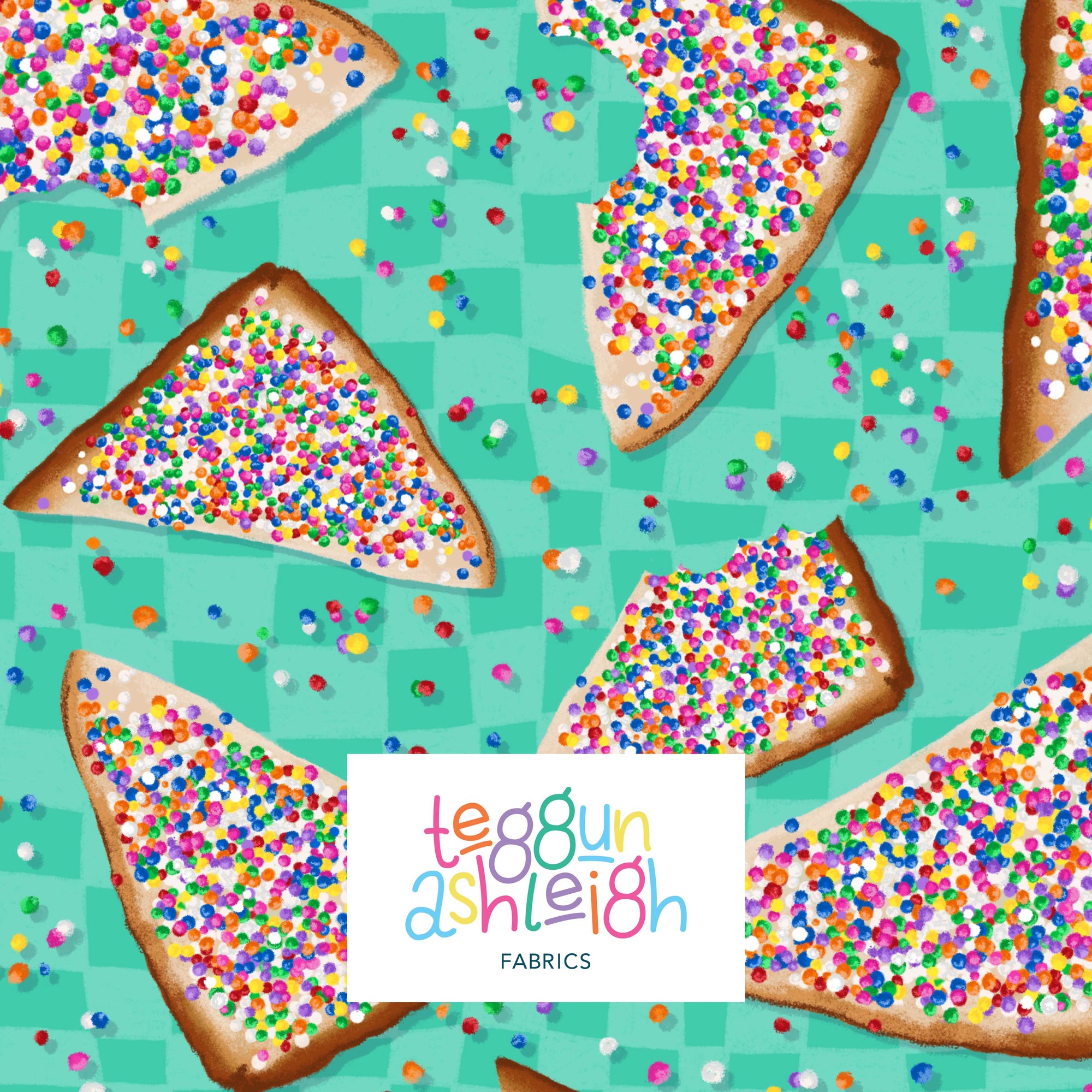 Pre-Order: Fairy Bread (Teal Check)