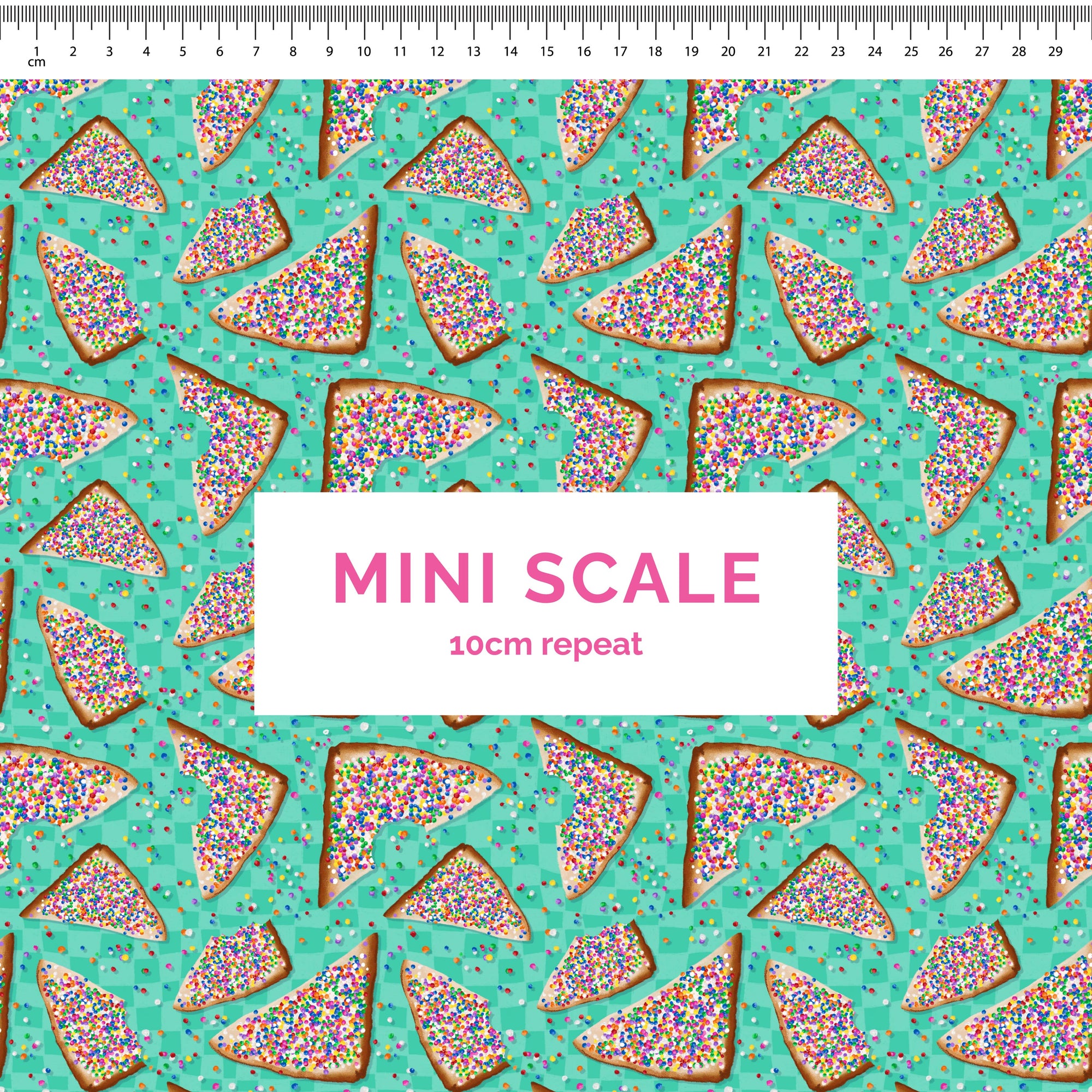 Pre-Order: Fairy Bread (Teal Check)