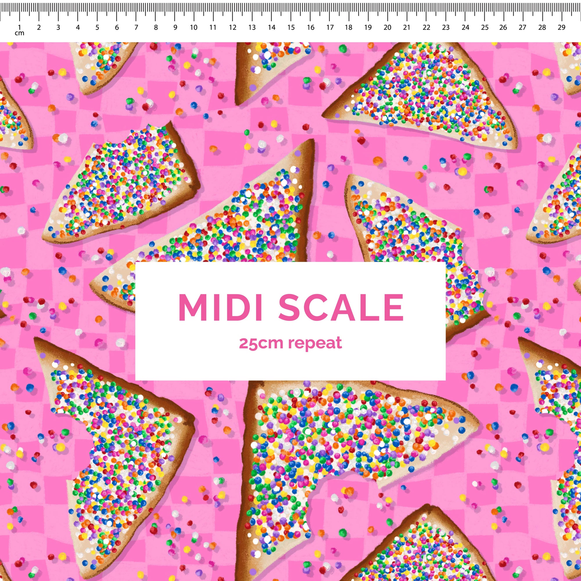 Pre-Order: Fairy Bread (Pink Check)