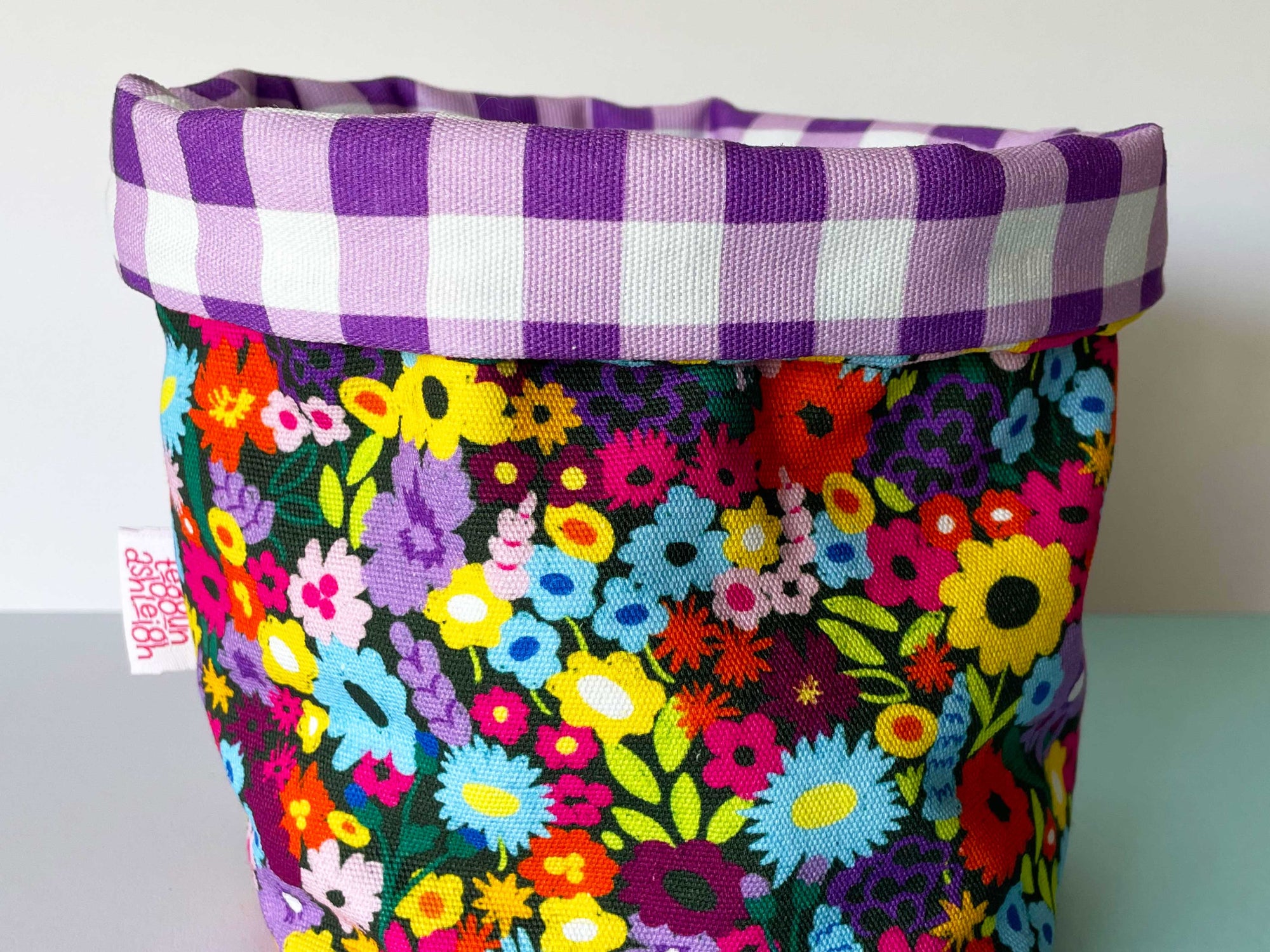 Fabric Planter: Field of Florals