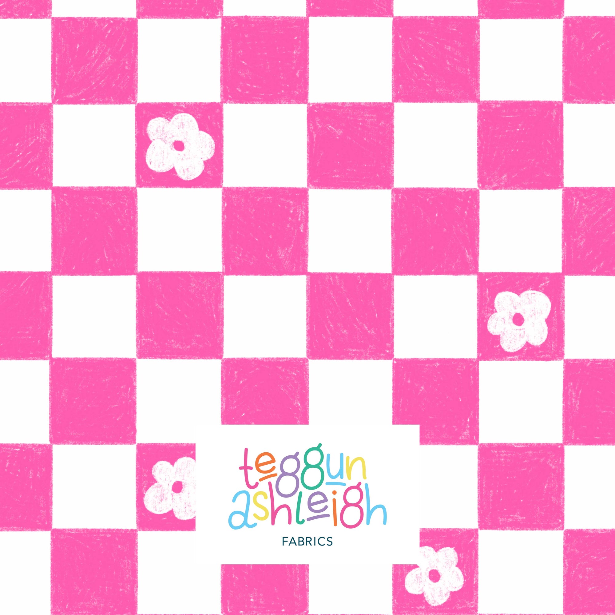Pre-Order: Floral Checkers (Pink)