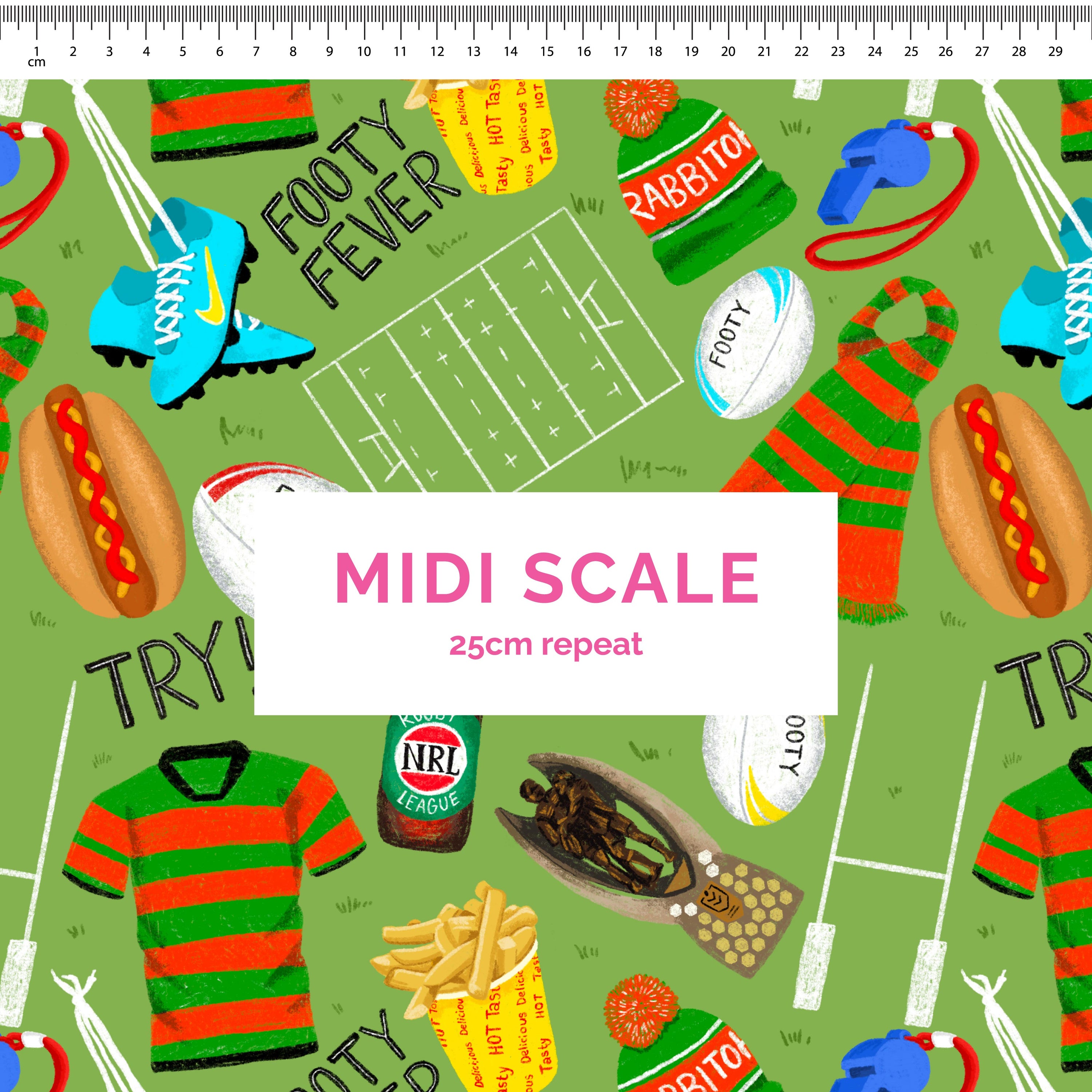 Pre-Order: Footy Fever - Rabbitohs