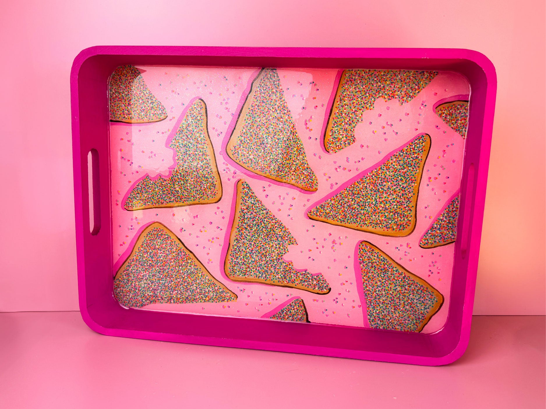 PREORDER: Resined Fairy Bread Tray