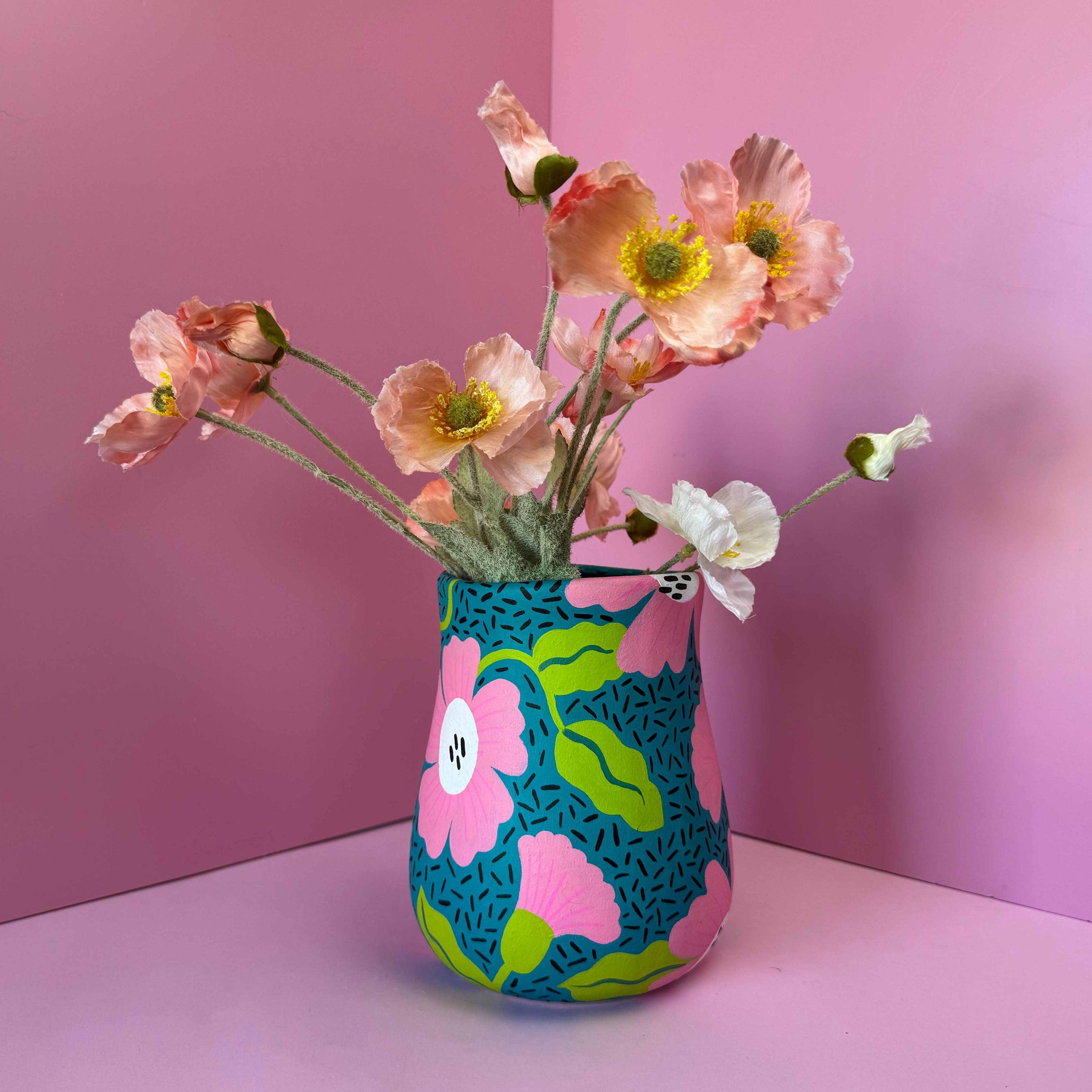 Medium Vase: Saskia Florals