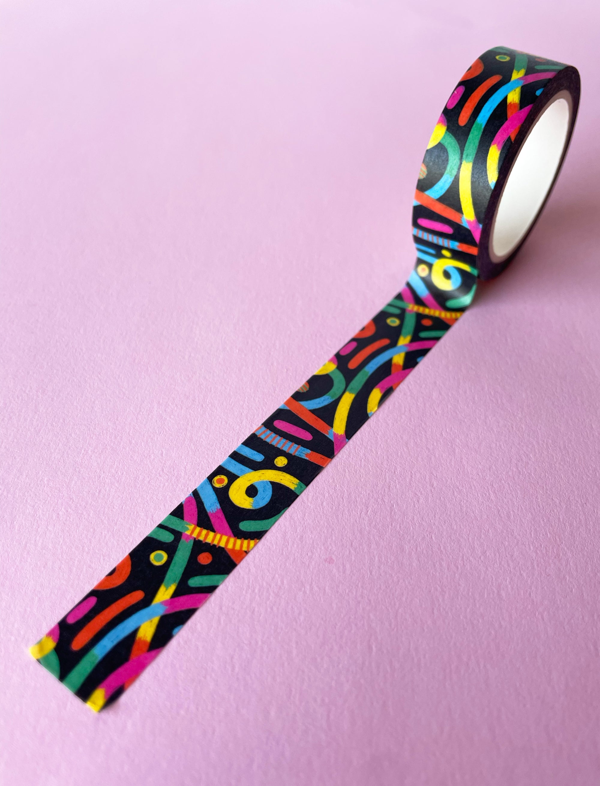 Washi Tape: Silly String