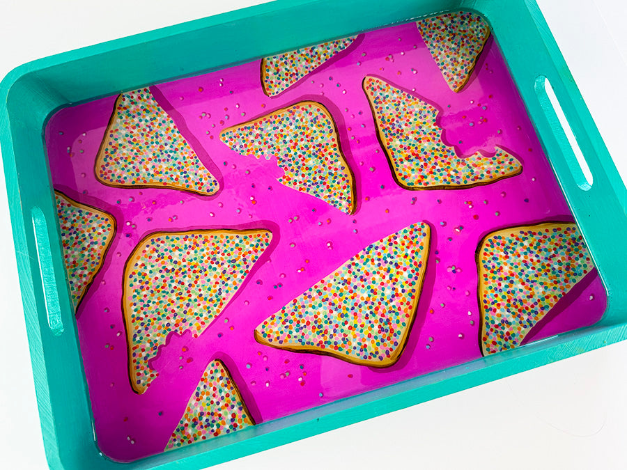 PREORDER: Resined Fairy Bread Tray