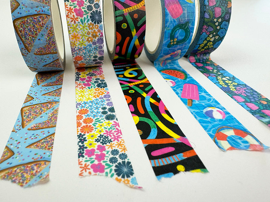 Washi Tape: Pool Party