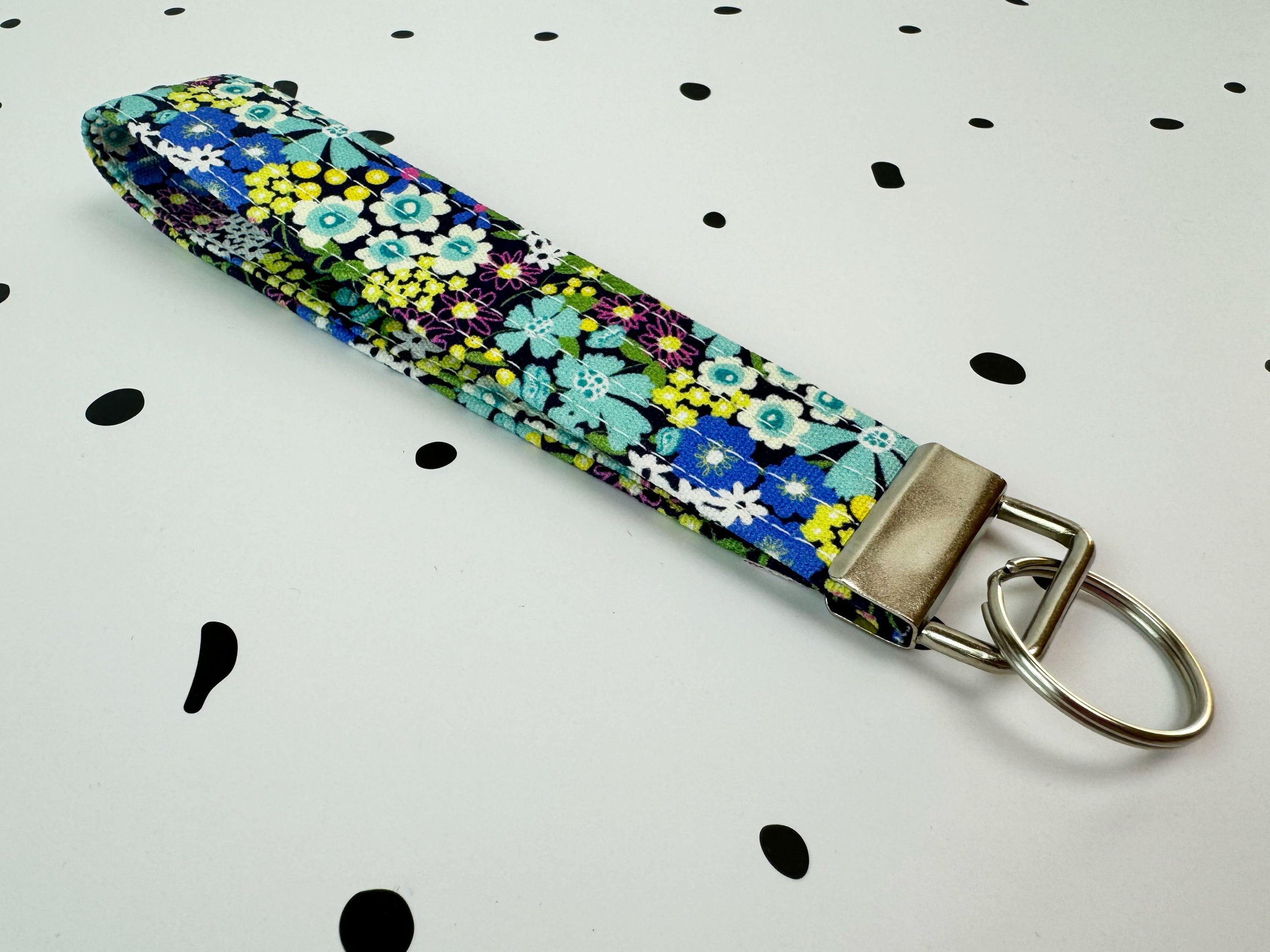 Key Fobs/Wristlet: Cottage Garden