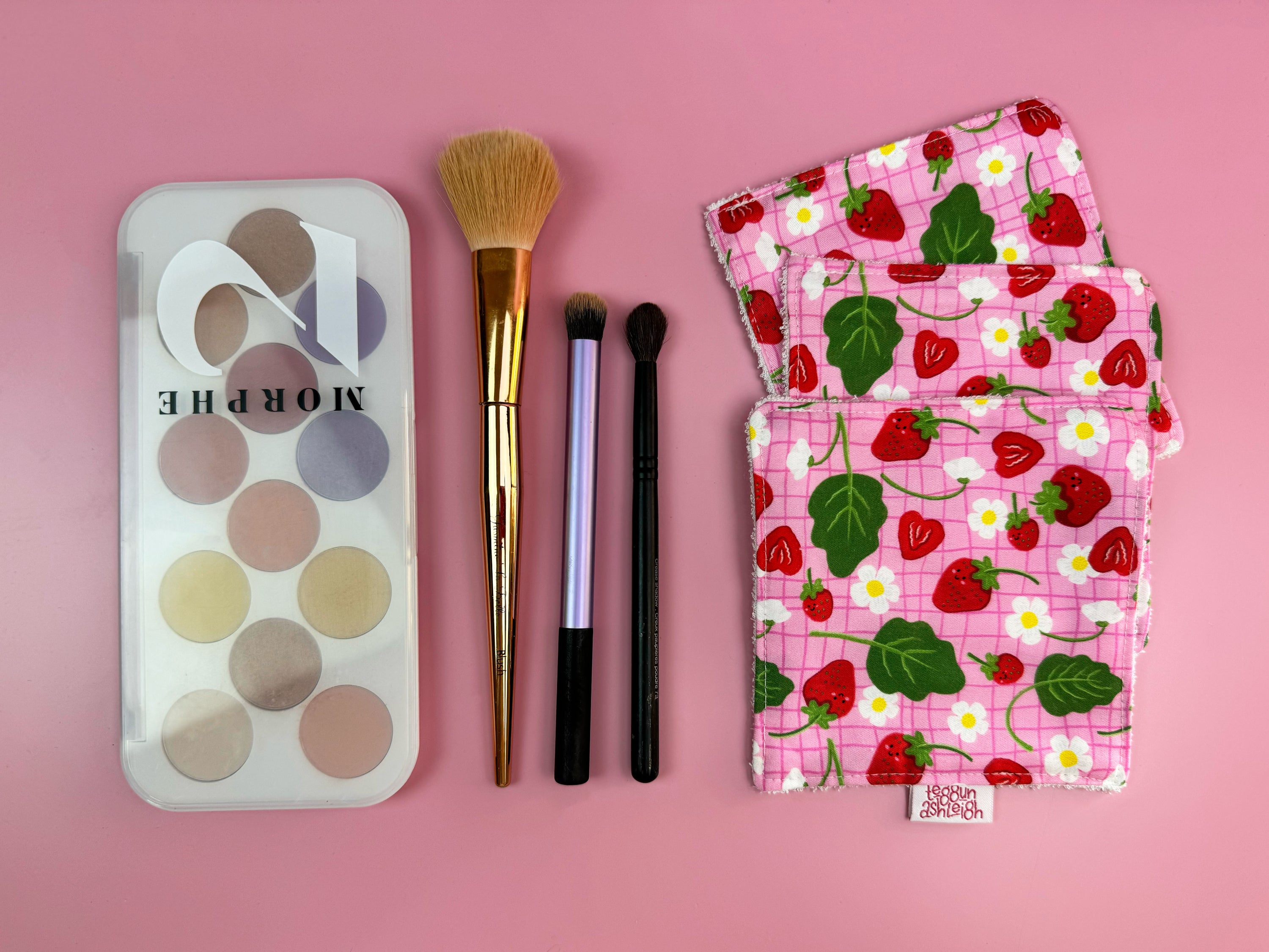 Reuseable Make-Up Wipes: Strawberry Kisses