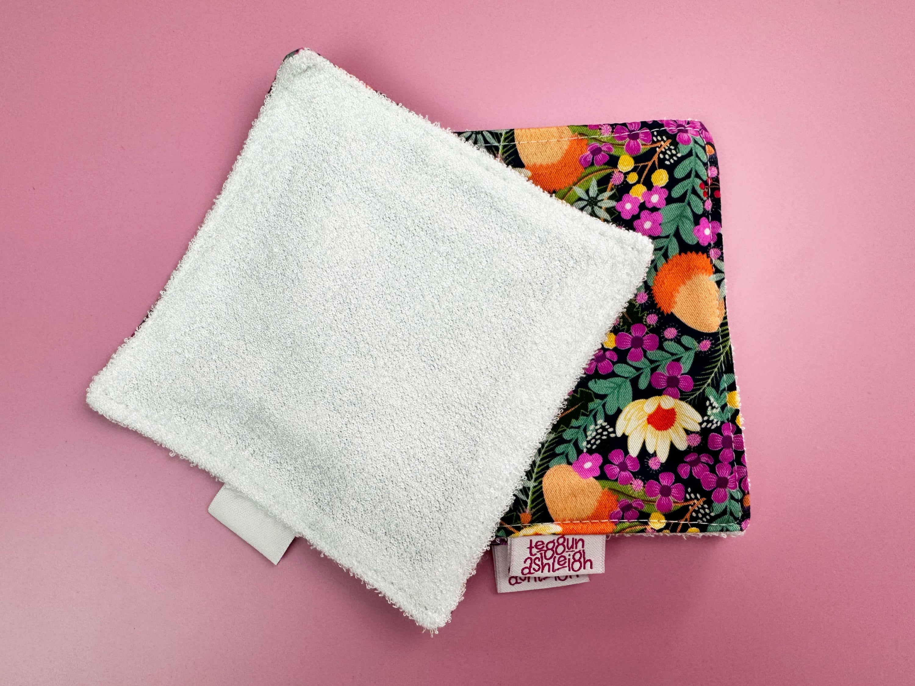 Reuseable Make-Up Wipes: Hannah Florals