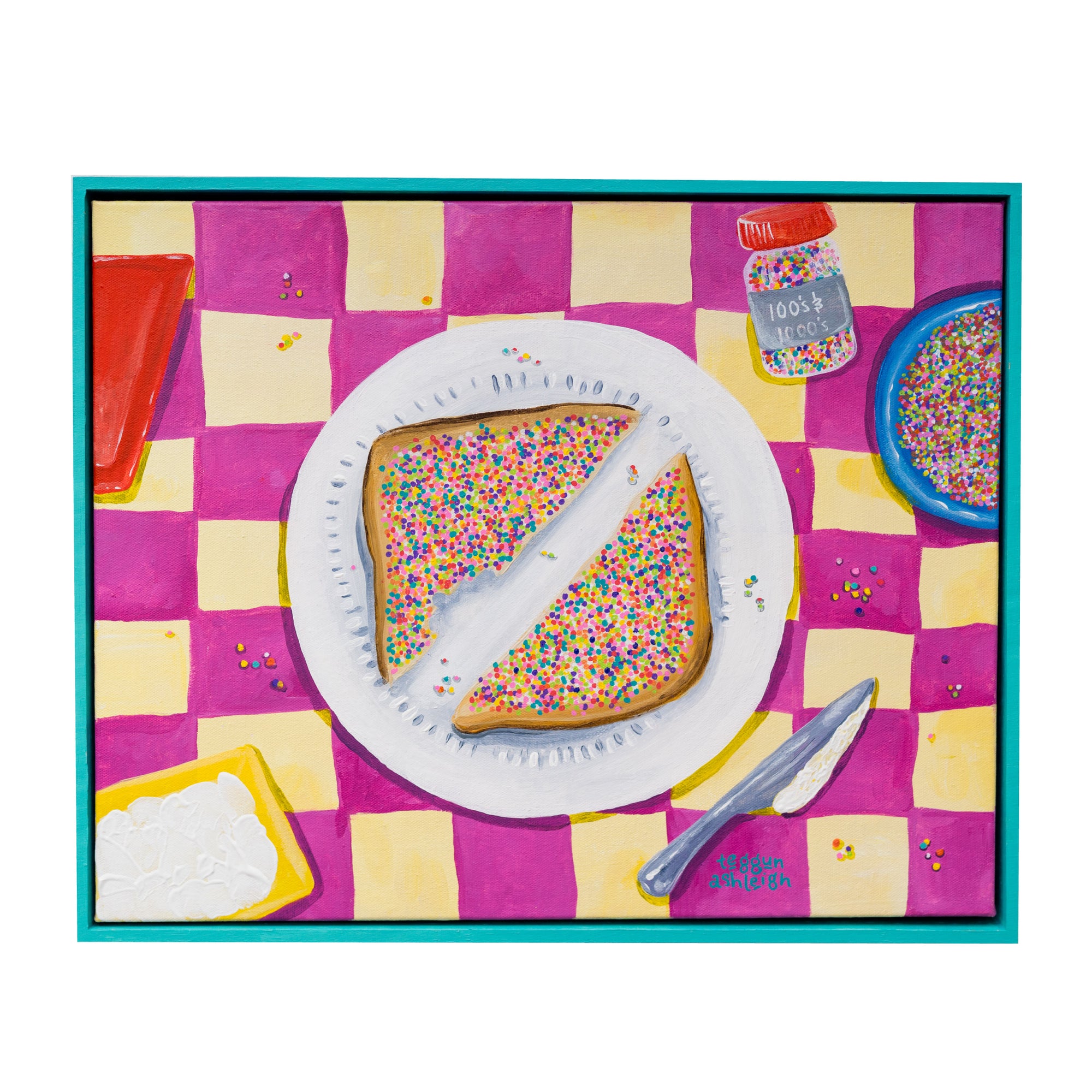 Original Art - Making Fairy Bread