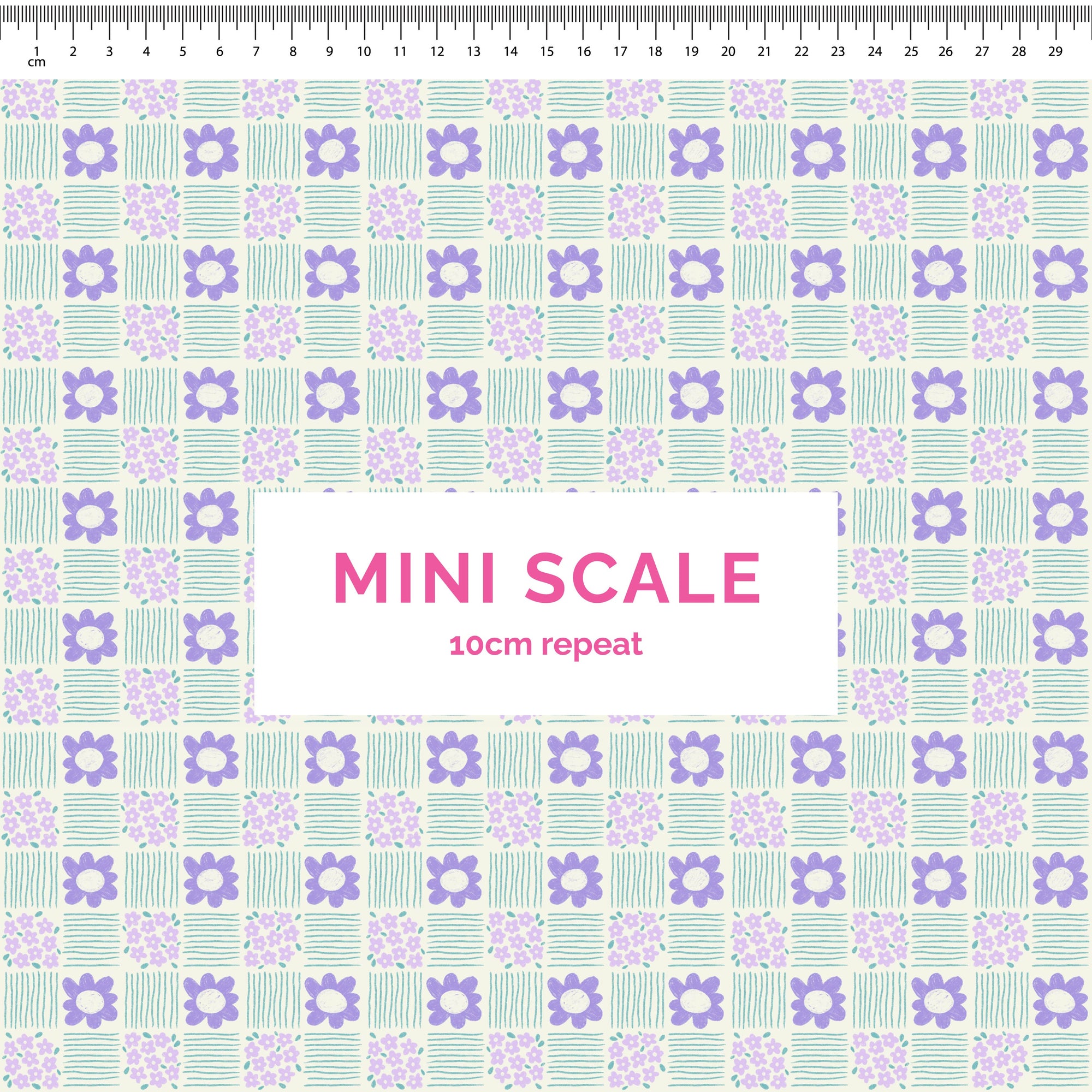 Pre-Order: Floral Gingham