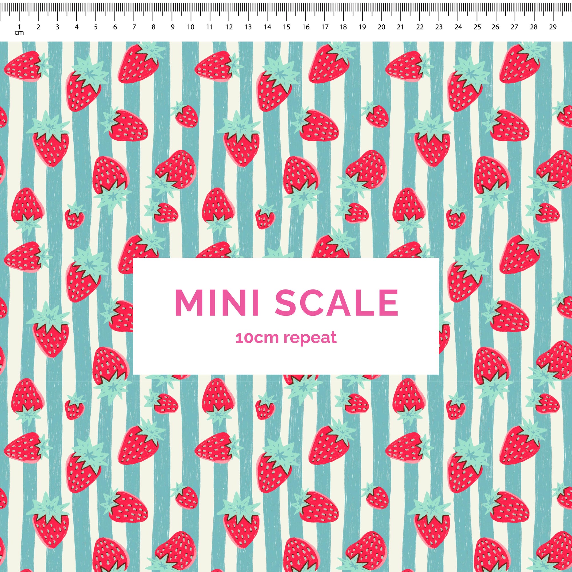 Pre-Order: Strawberry Stripes (Green)