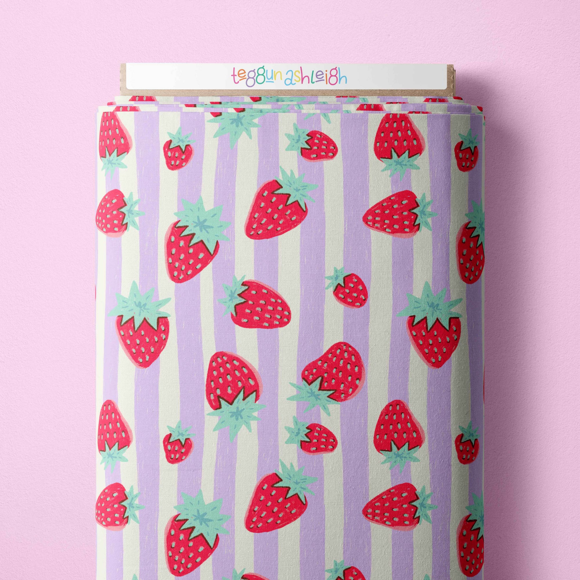 Pre-Order: Strawberry Stripes (Purple)