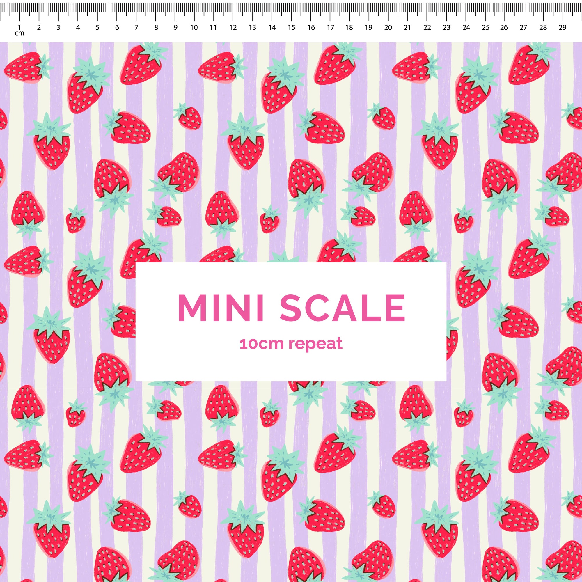 Pre-Order: Strawberry Stripes (Purple)