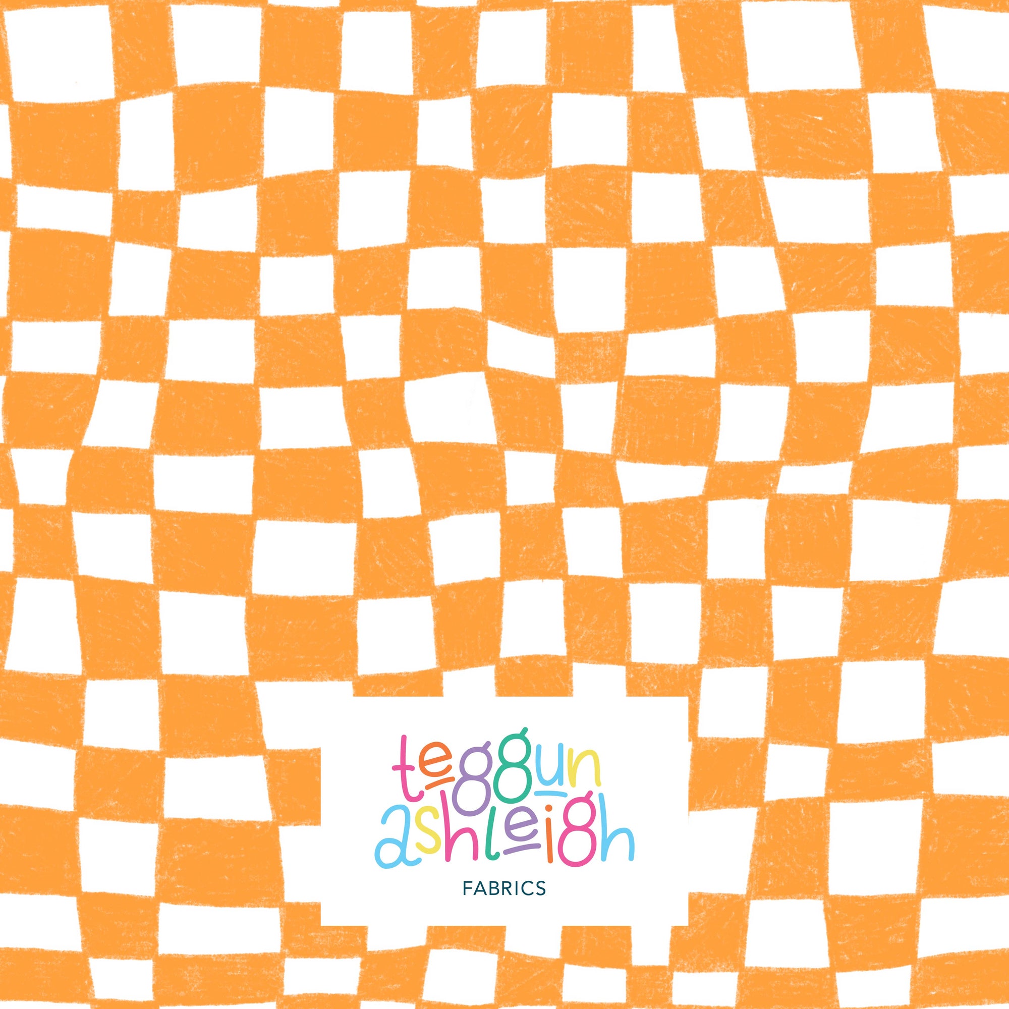 Pre-Order: Melted Checkers (Orange)