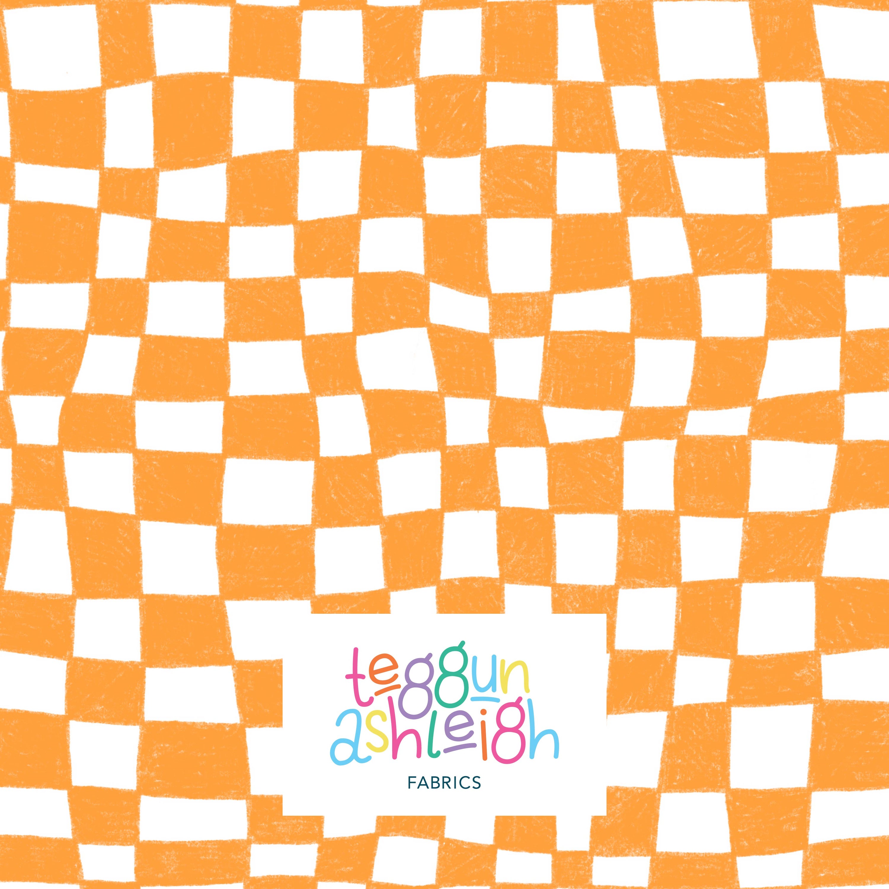 Pre-Order: Melted Checkers (Orange)