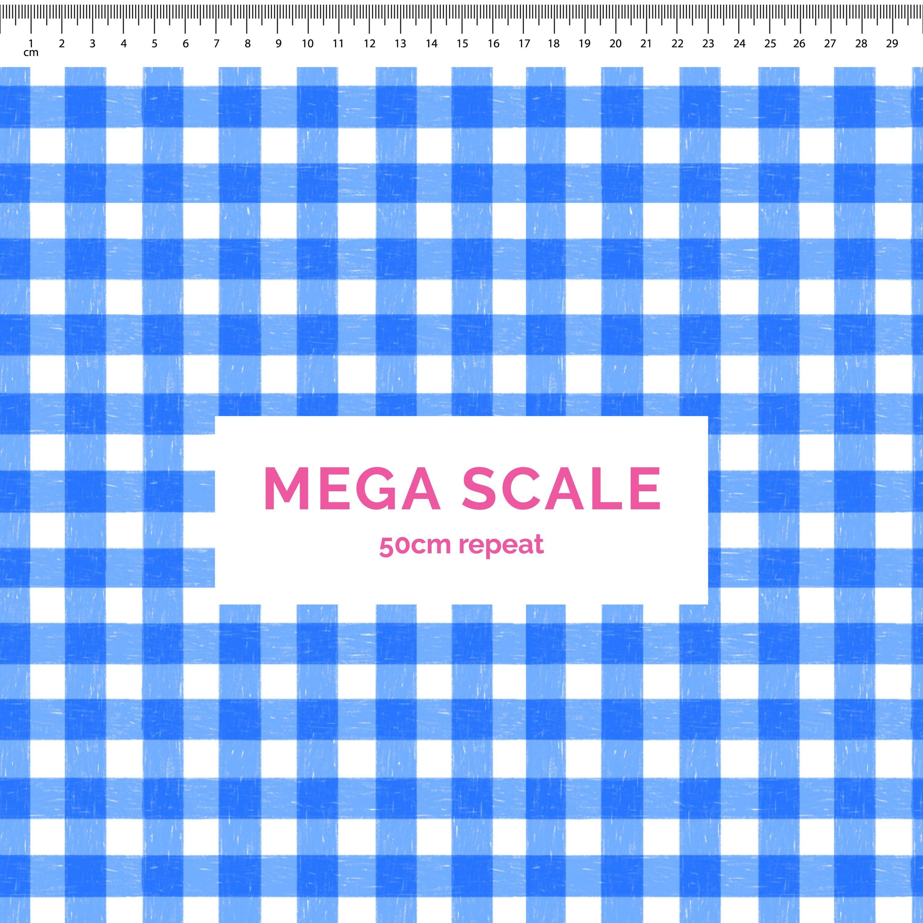 Pre-Order: Micro Gingham (Blue)