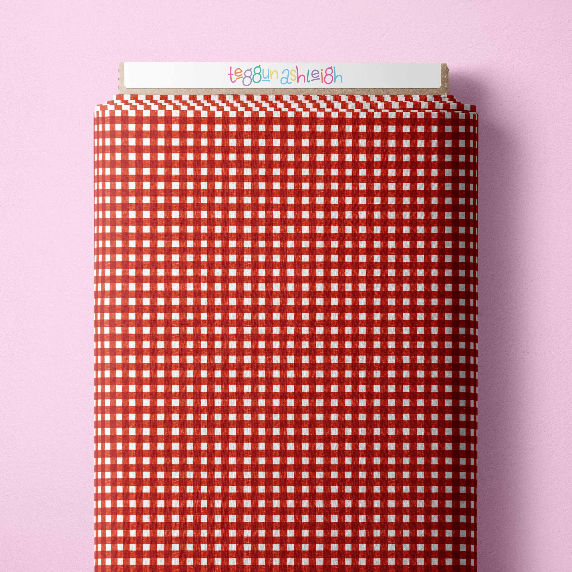 Pre-Order: Micro Gingham (Red)