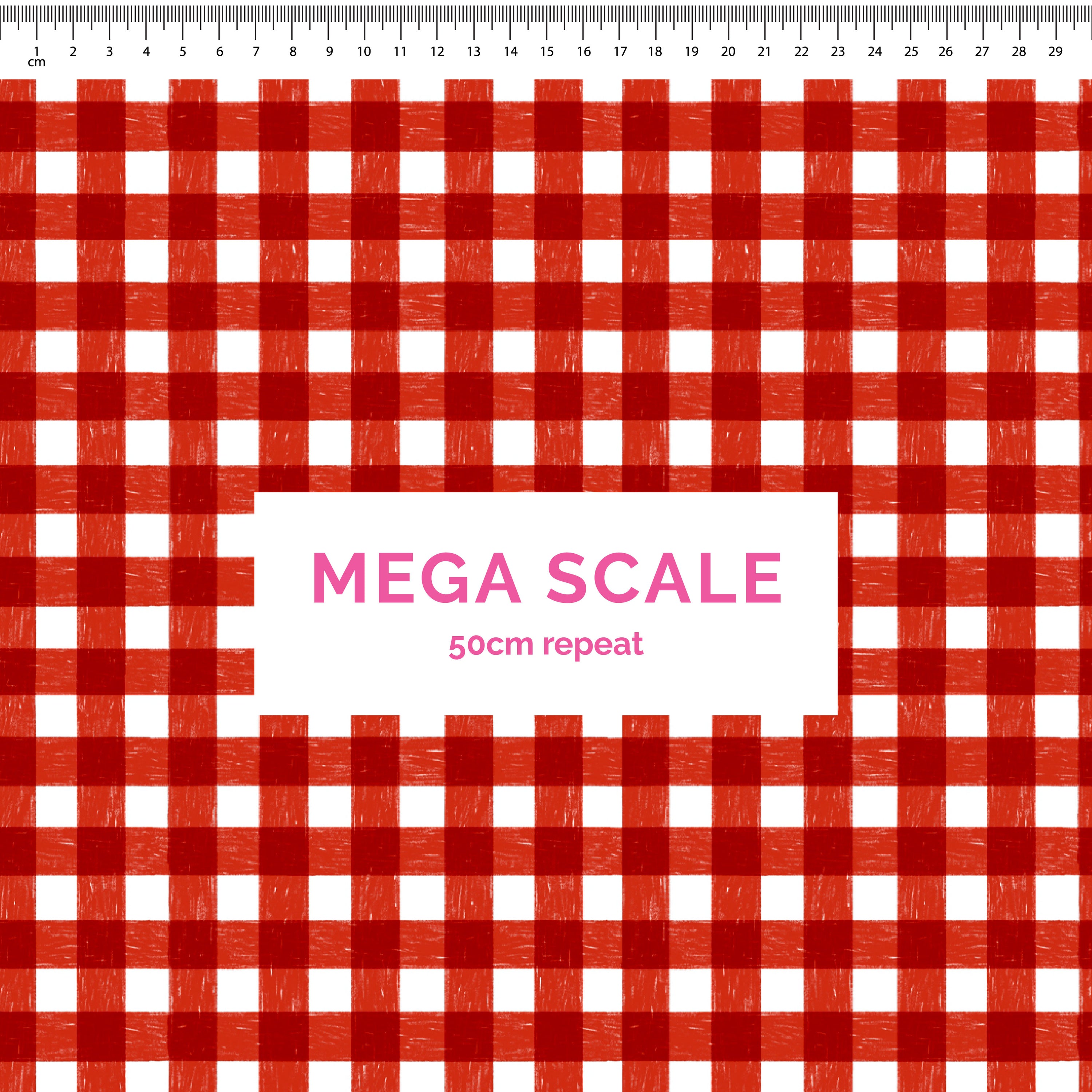 Pre-Order: Micro Gingham (Red)