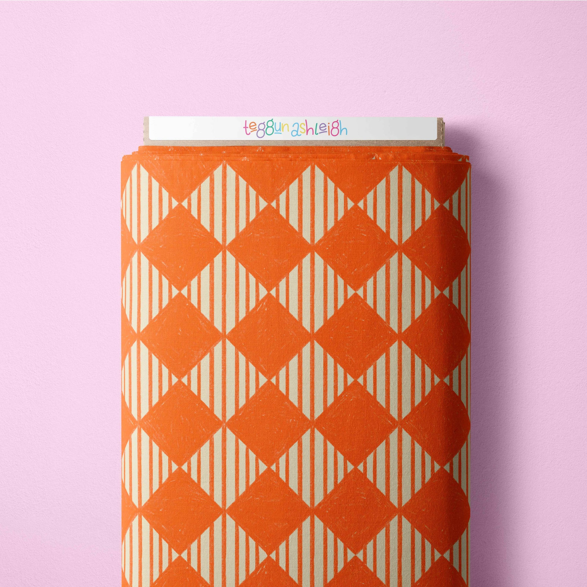 Pre-Order: Checkered Stripes (Orange)