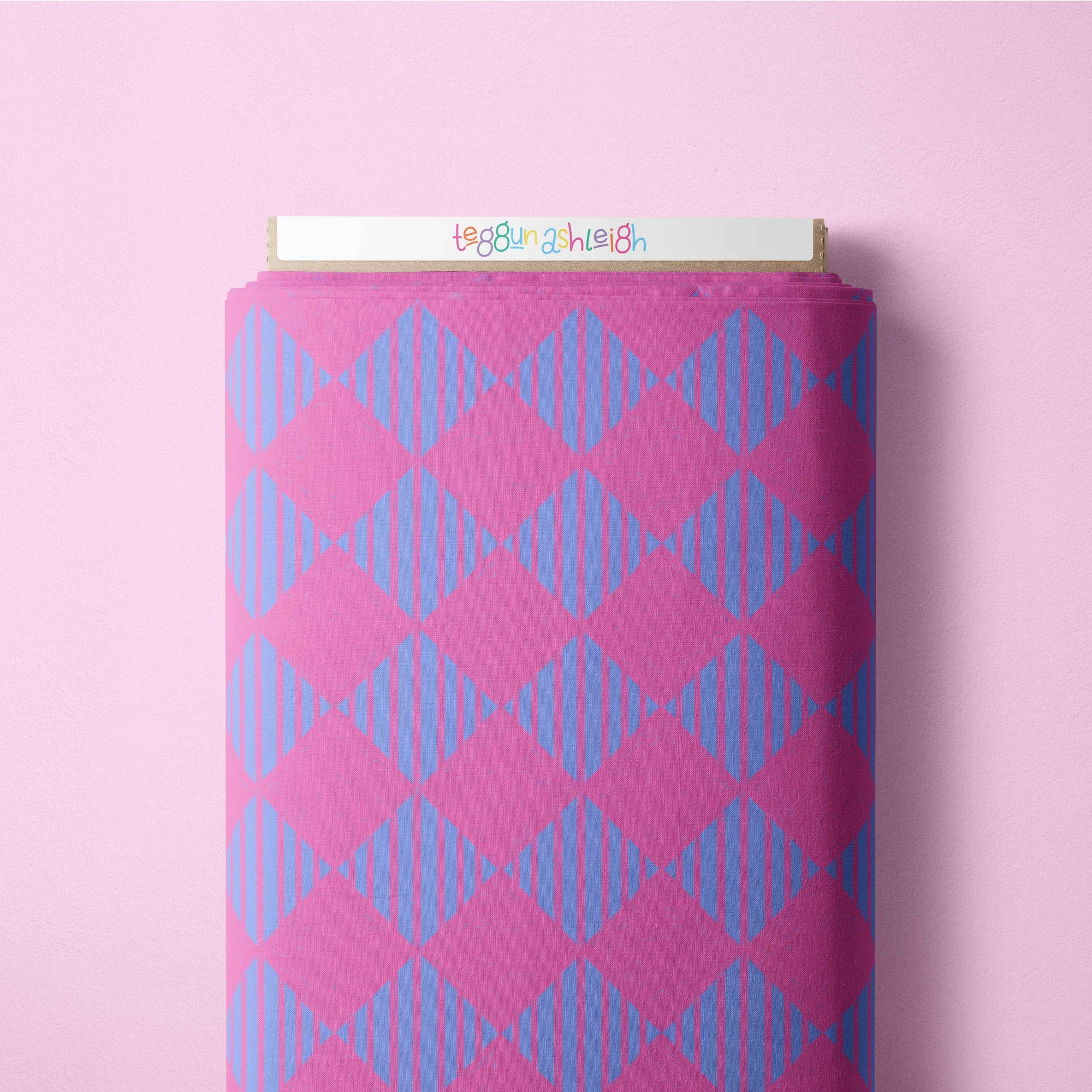Pre-Order: Checkered Stripes (Blue/Pink)