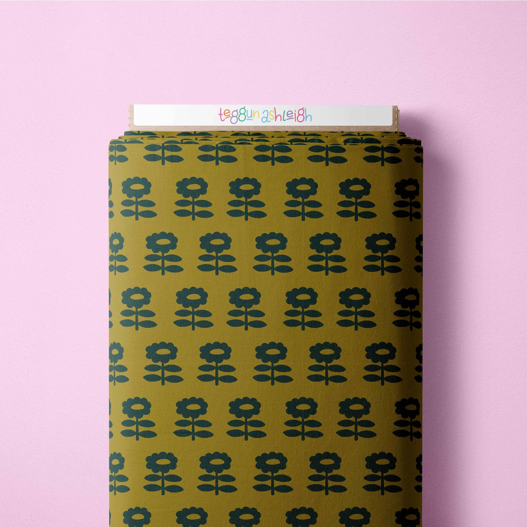 Pre-Order: Chunky Florals (Olive)