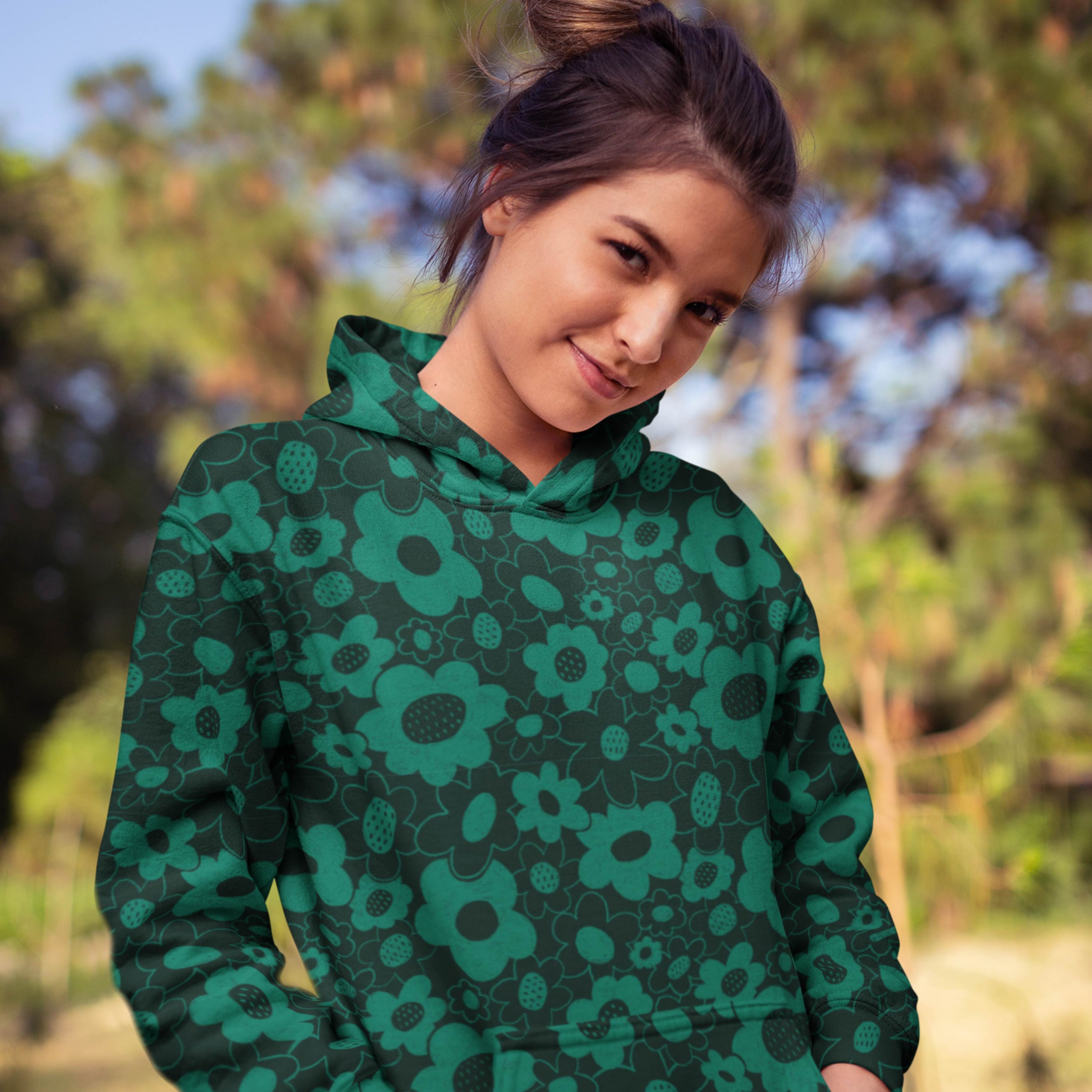 Pre-Order: Monochrome Blooms (Green)