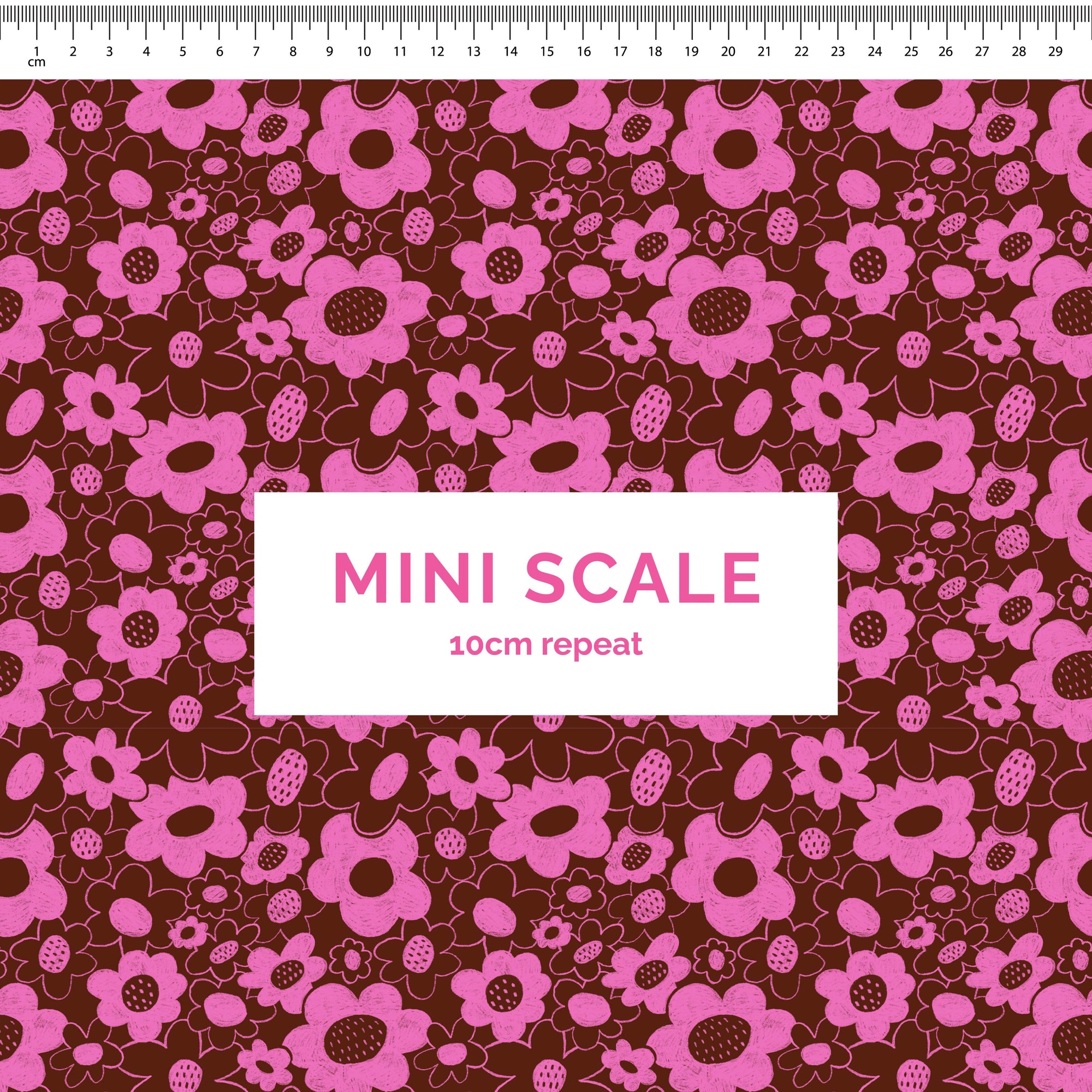 Pre-Order: Monochrome Blooms (Pink Reversed)