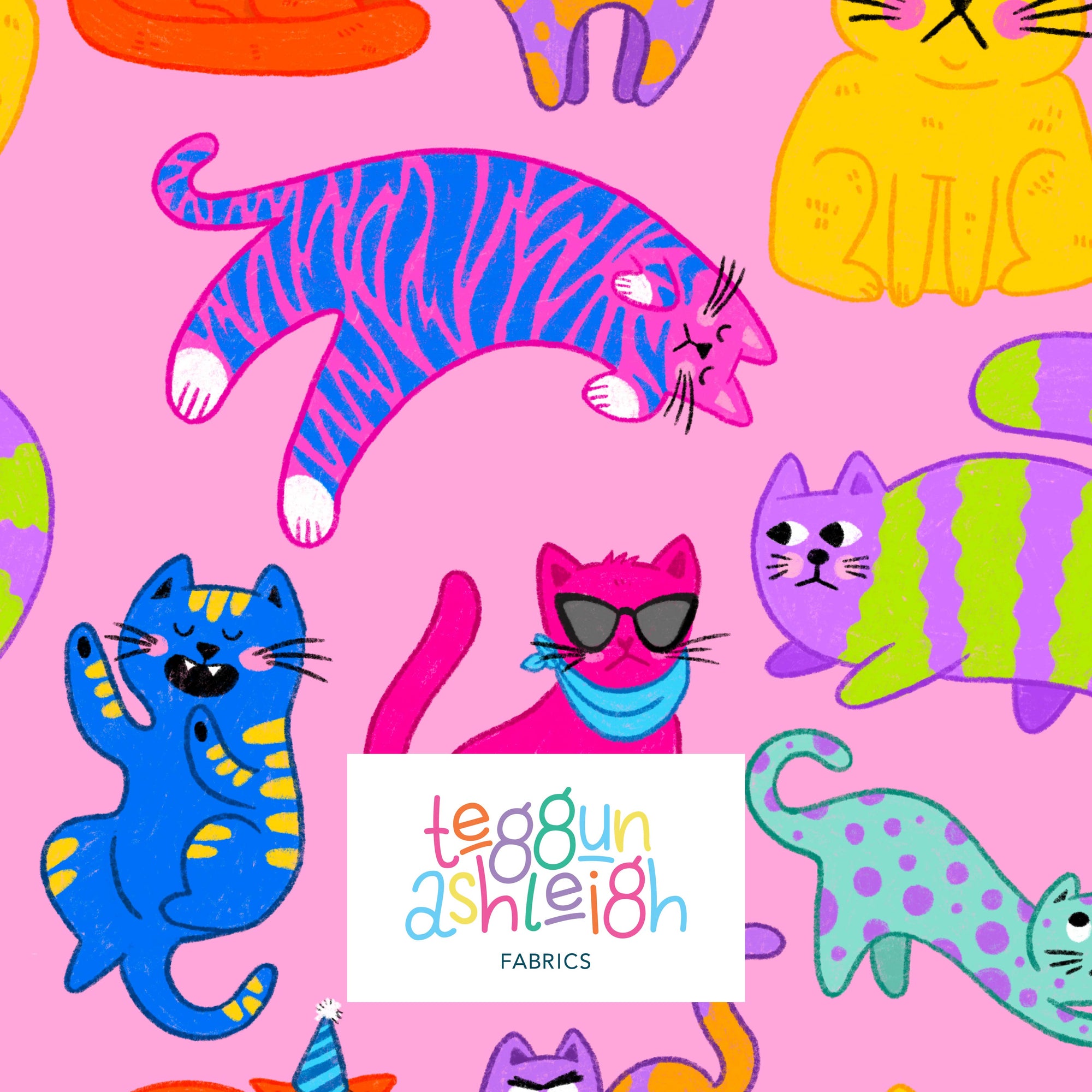 Pre-Order: Moody Cats (Pink)