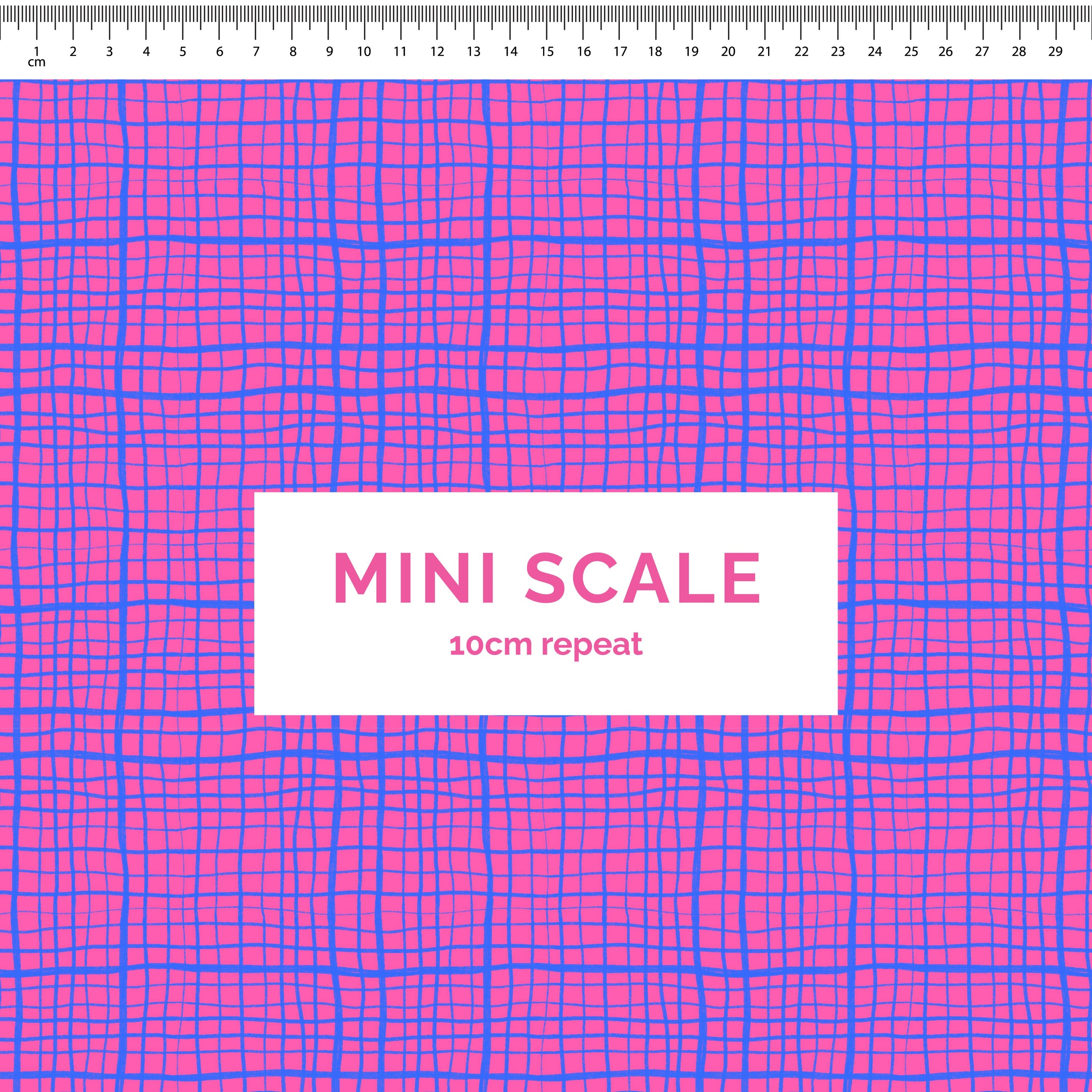 Pre-Order: Plaid (Blue on Pink)