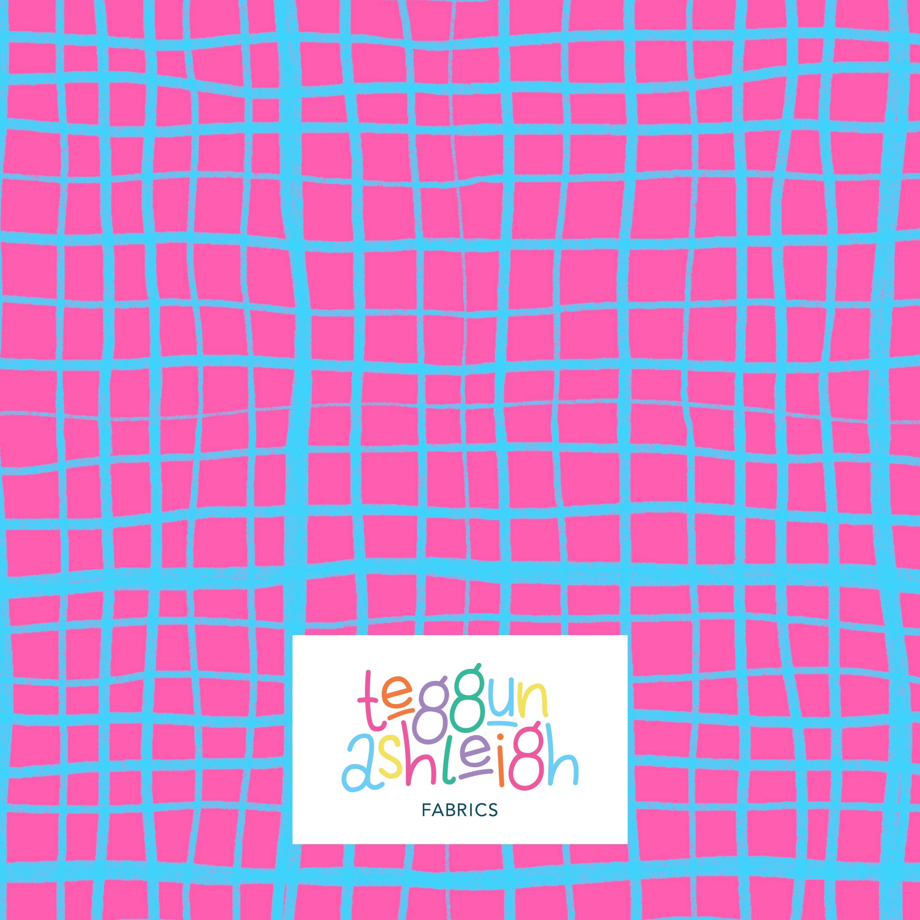 Pre-Order: Plaid (Light Blue on Pink)