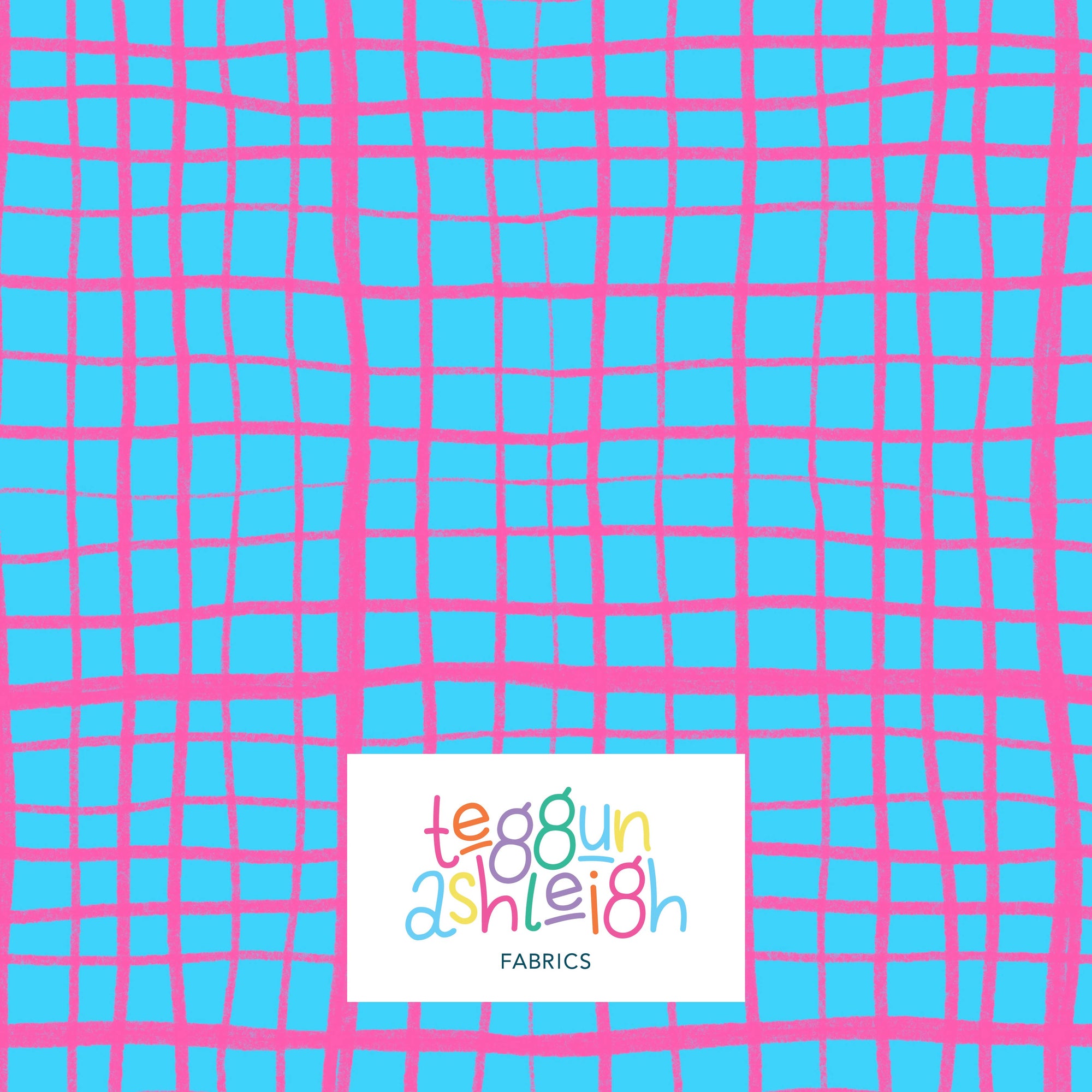 Pre-Order: Plaid (Pink on Light Blue)