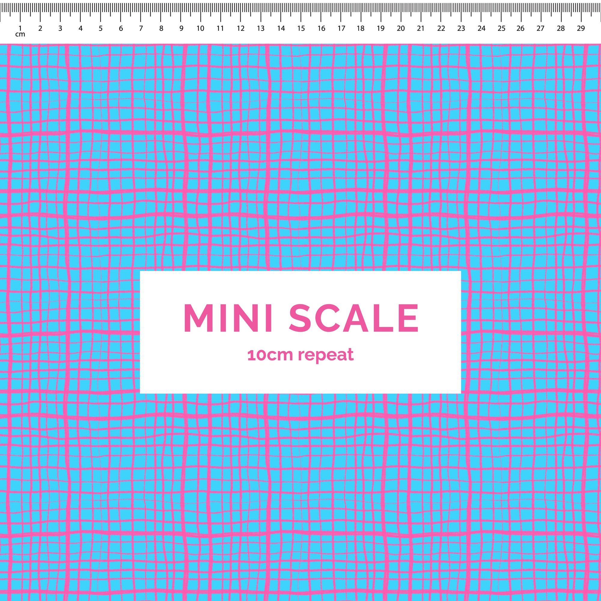 Pre-Order: Plaid (Pink on Light Blue)