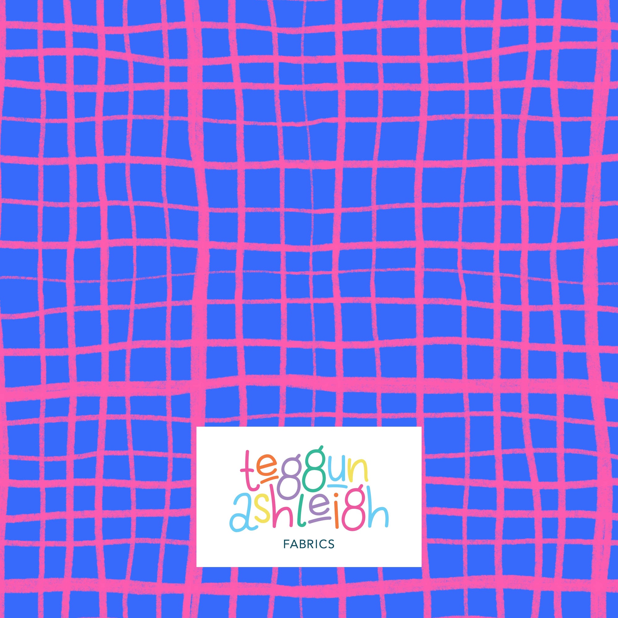 Pre-Order: Plaid (Pink on Blue)