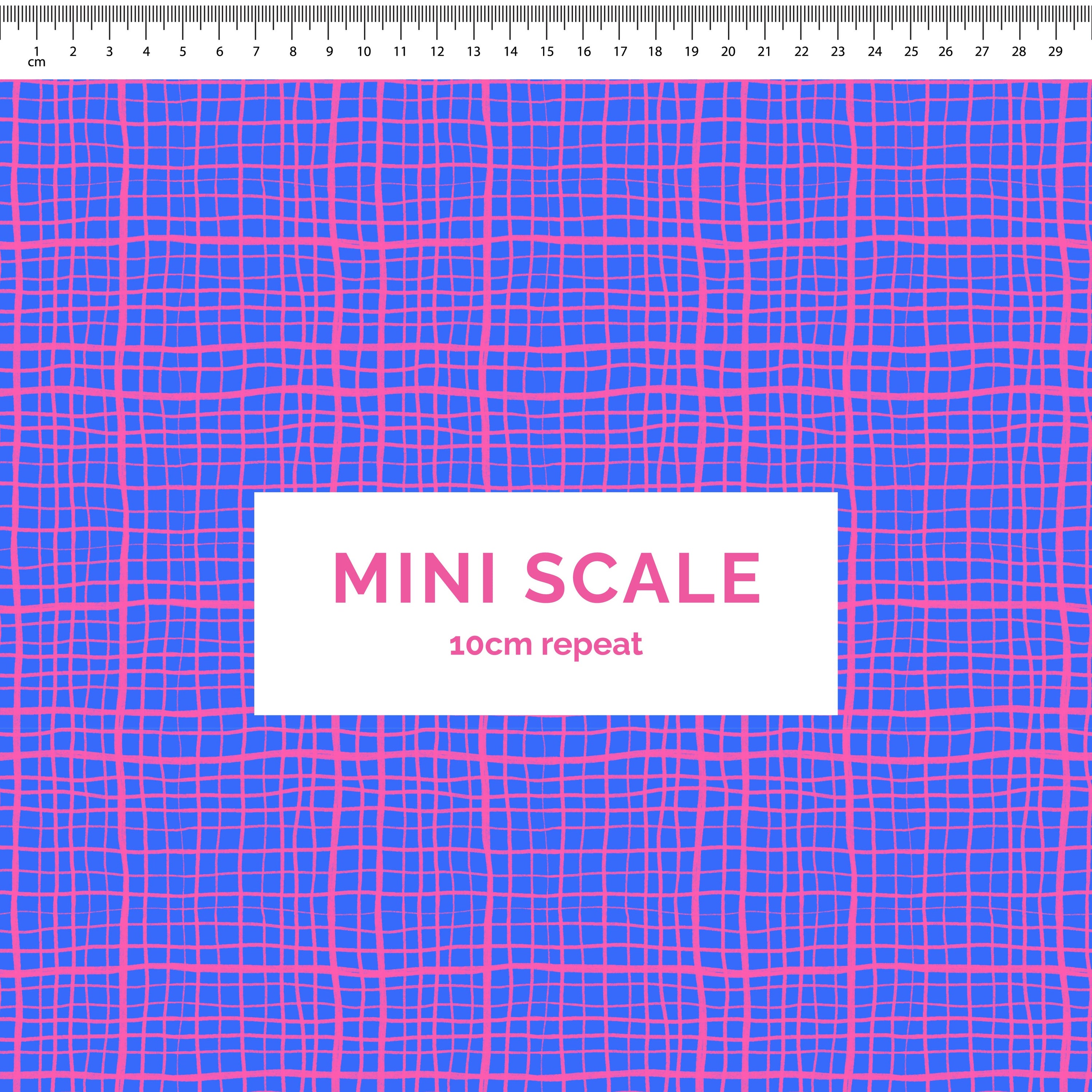 Pre-Order: Plaid (Pink on Blue)