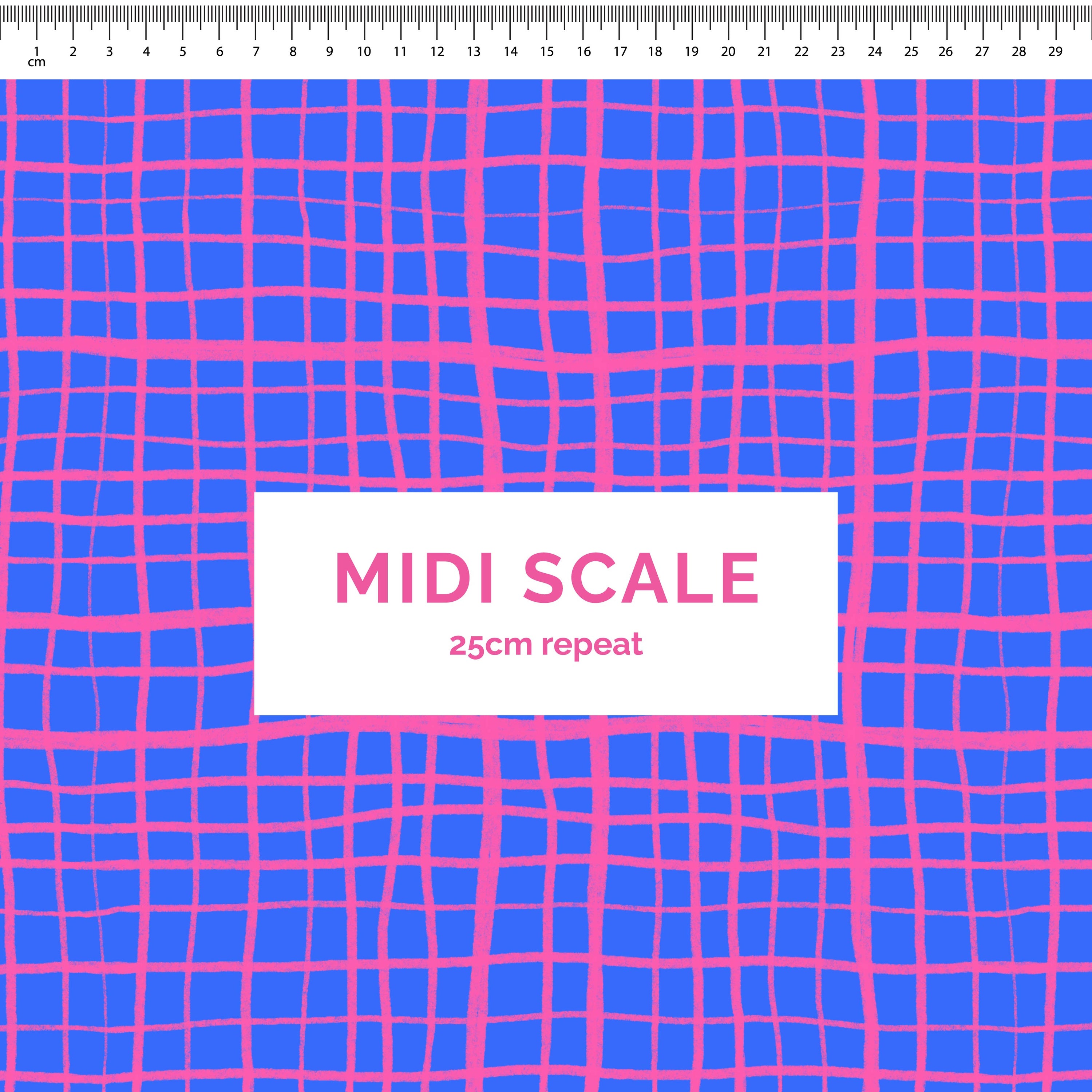 Pre-Order: Plaid (Pink on Blue)