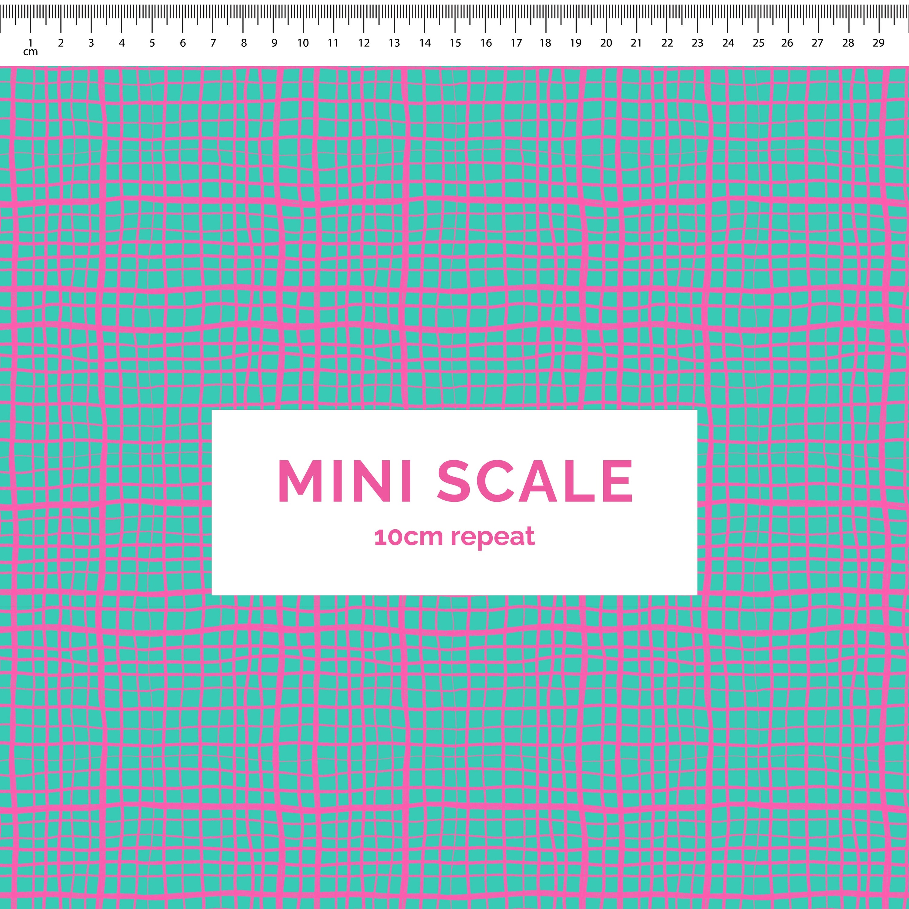 Pre-Order: Plaid (Pink on Teal)