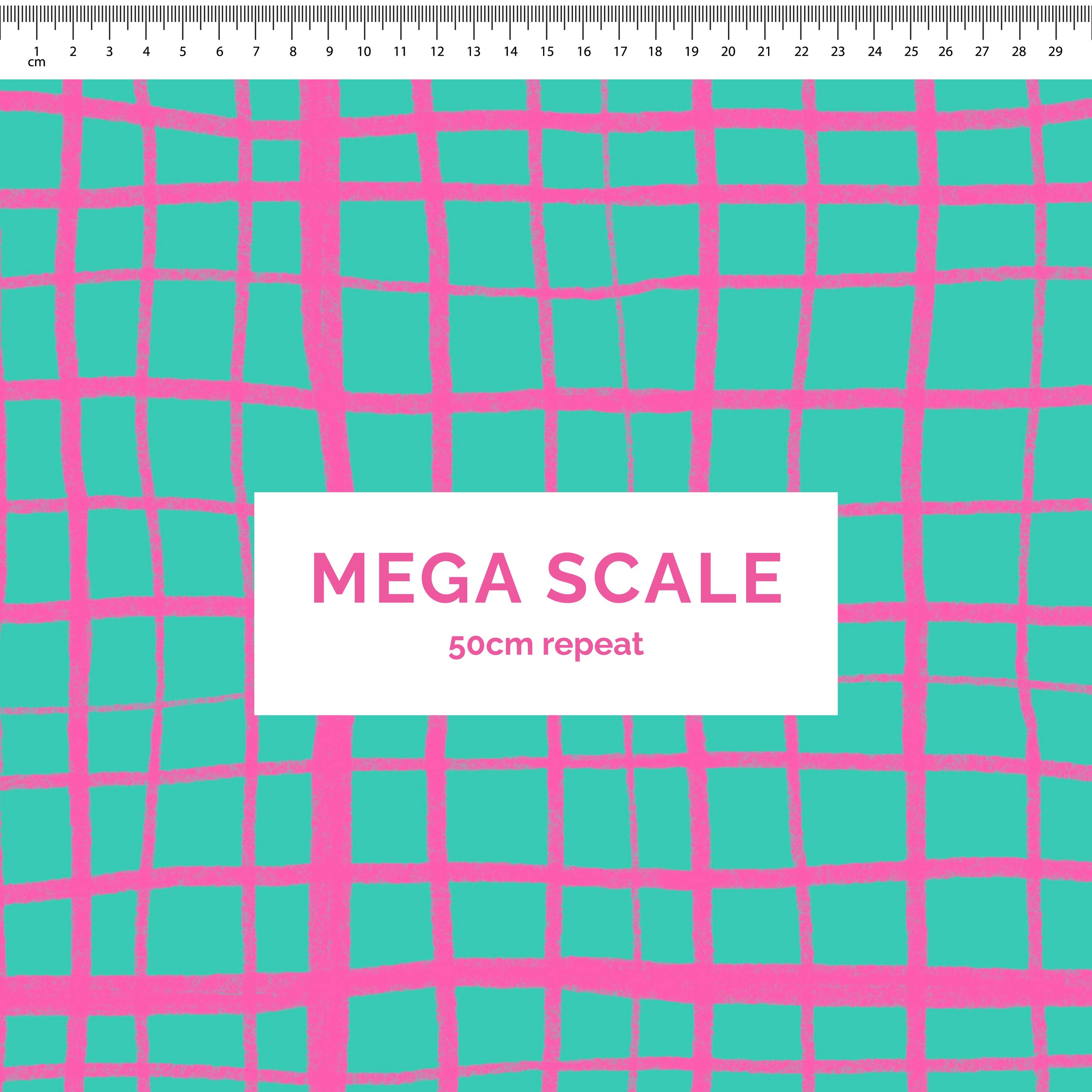 Pre-Order: Plaid (Pink on Teal)