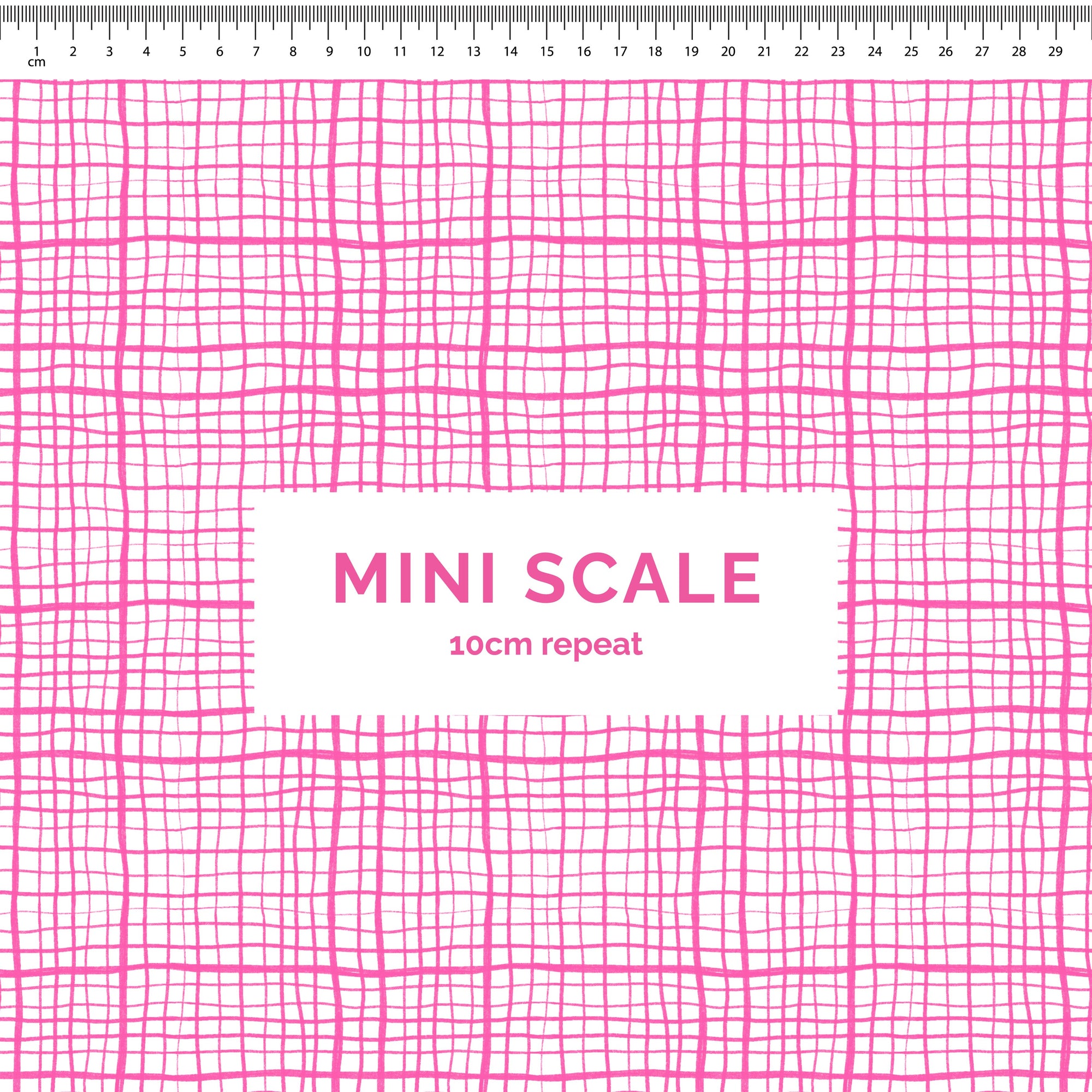 Pre-Order: Plaid (Pink on White)