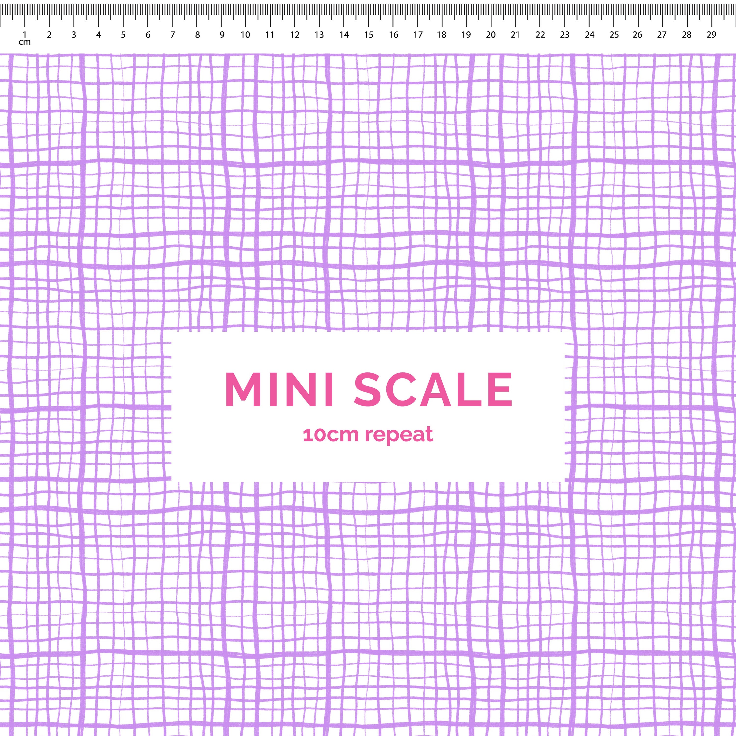 Pre-Order: Plaid (Purple on White)