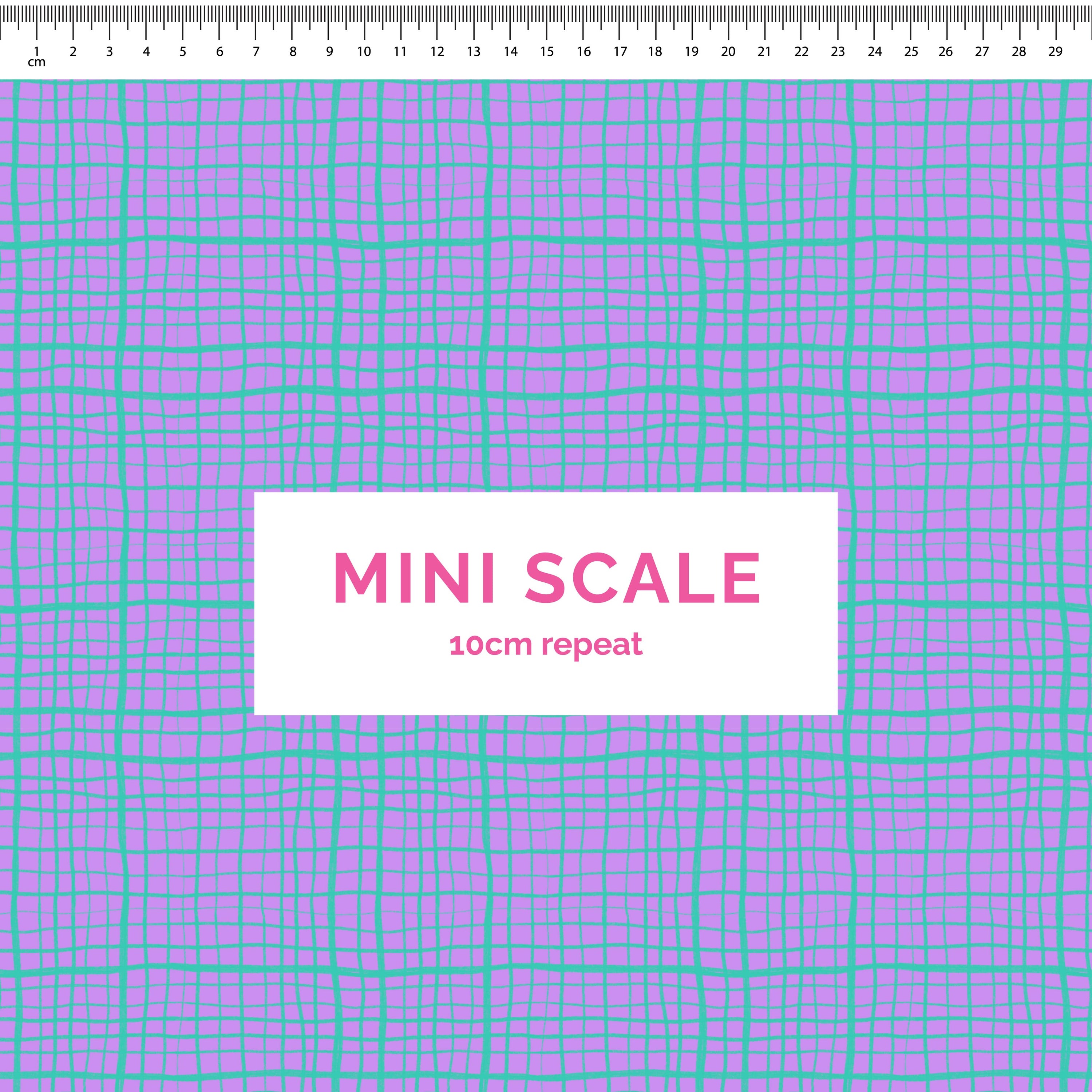 Pre-Order: Plaid (Teal on Purple)